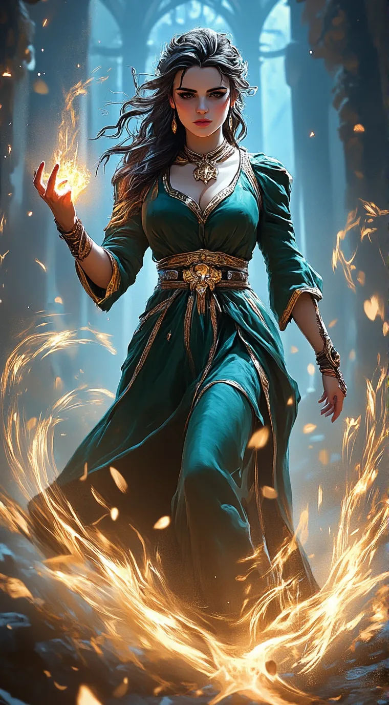 ai character: Natalia  background