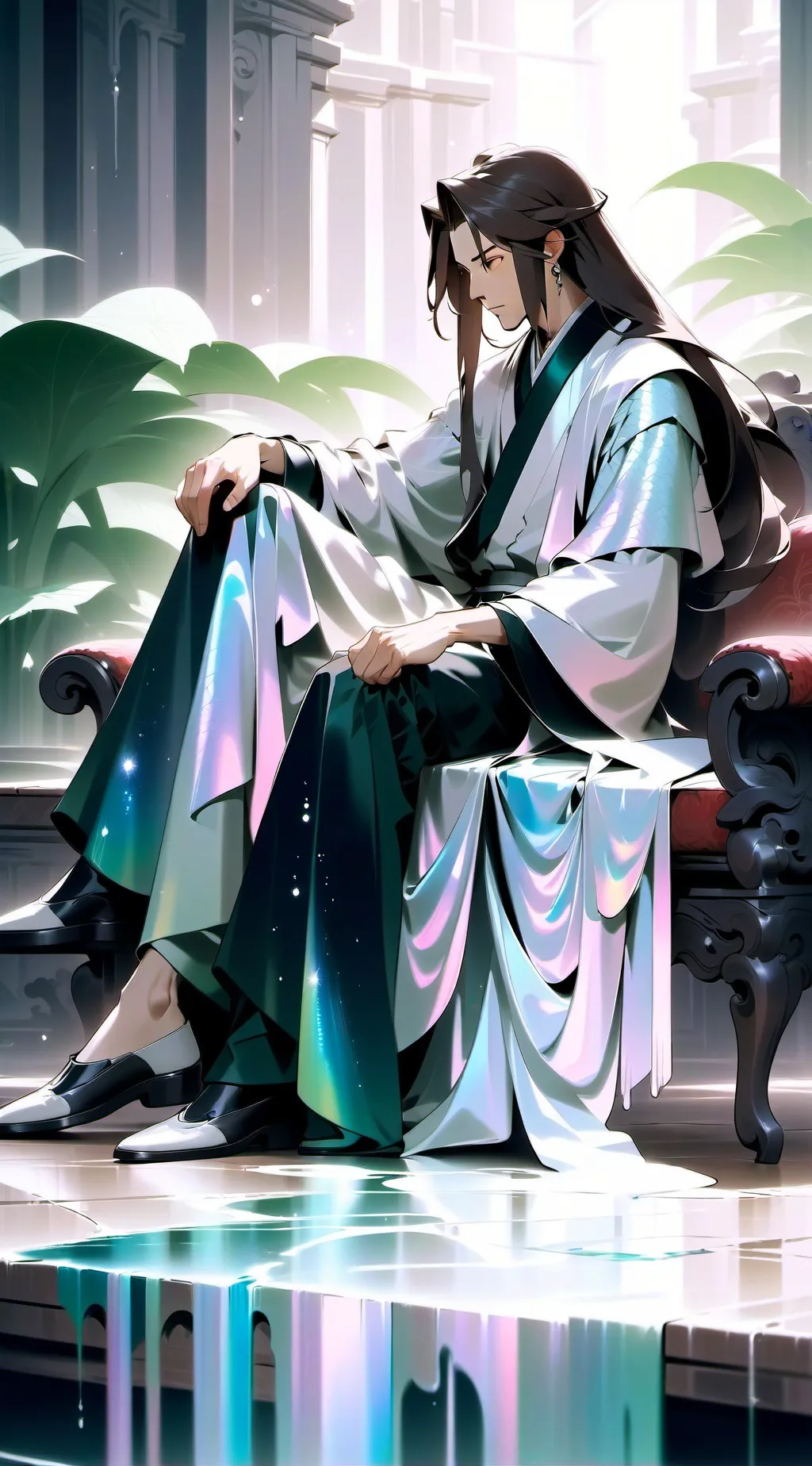 ai character: Pedro o Rei background