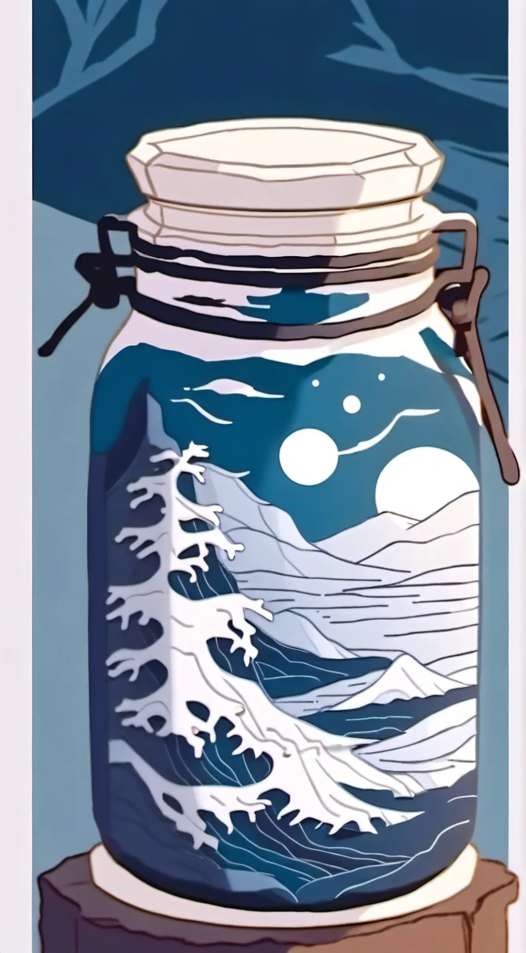 ai character: Nightmare Critters background