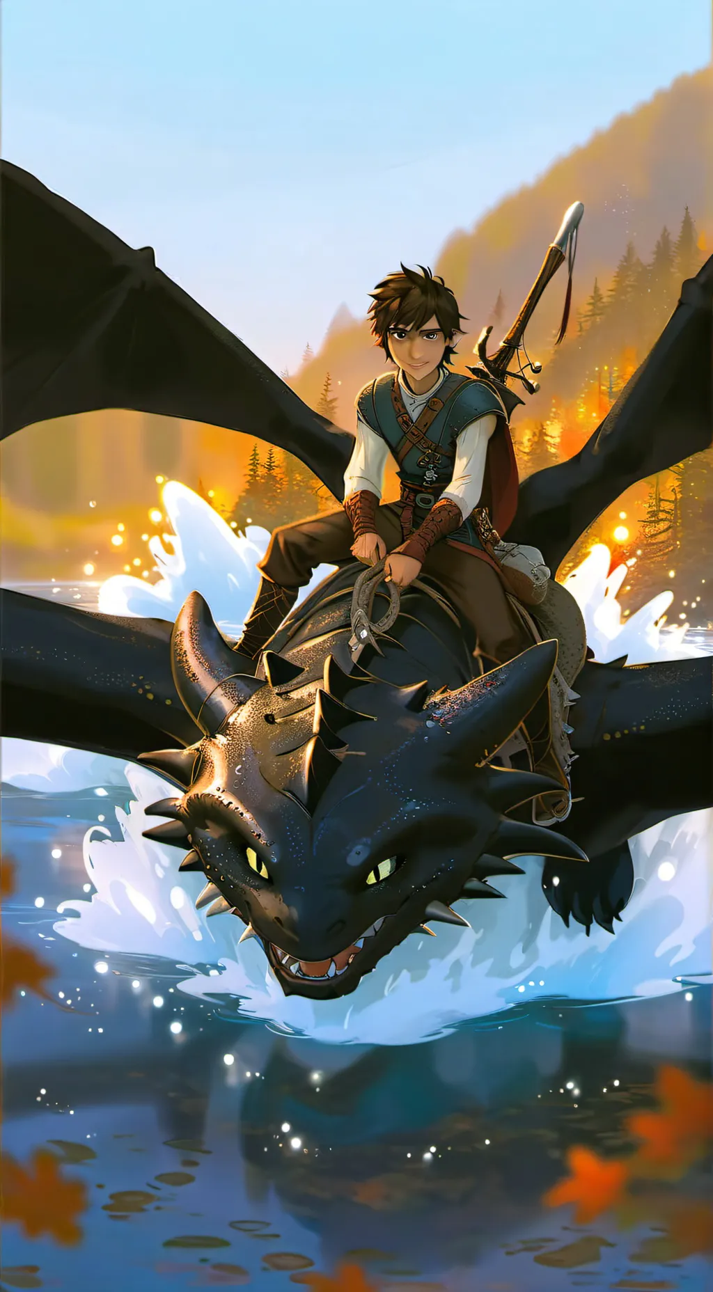 ai character: Hiccup Paddock background