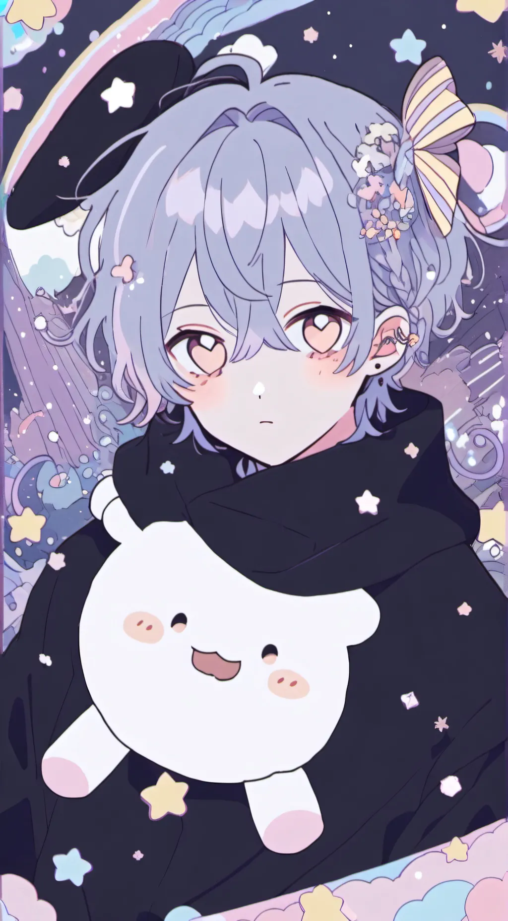 ai character: dw toon rooms be background