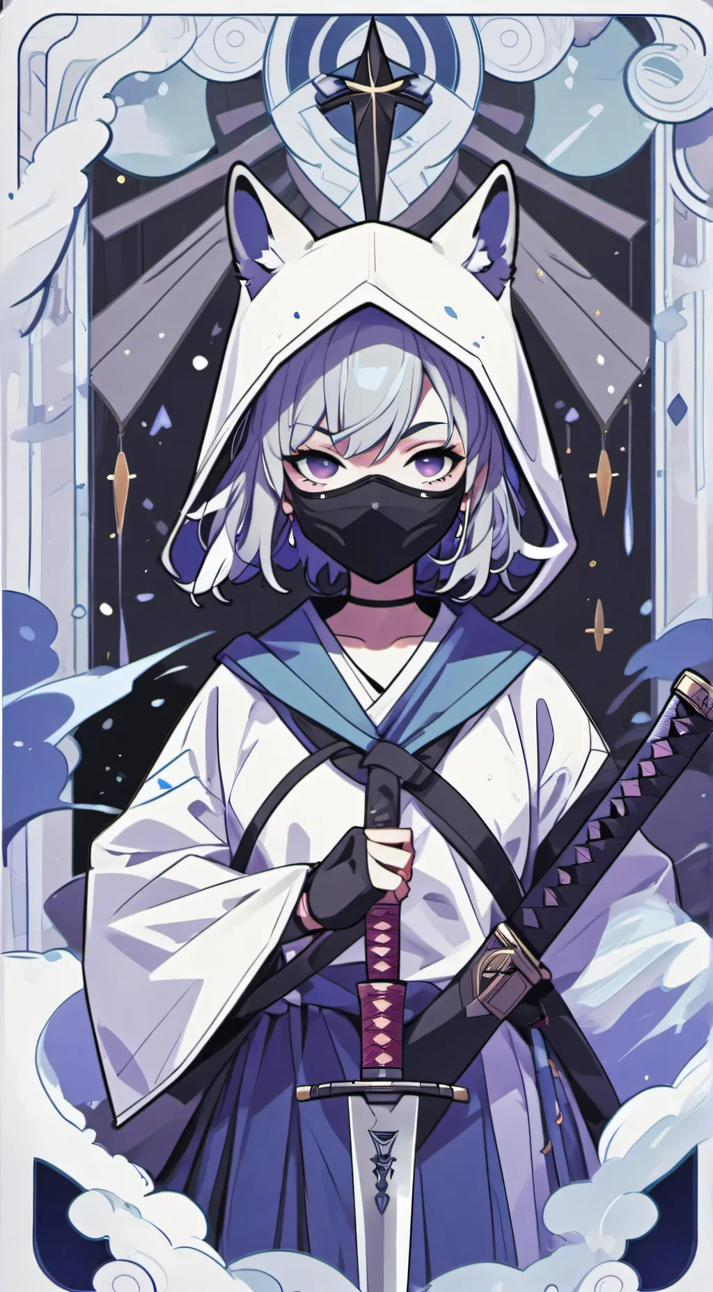 ai character: the target background