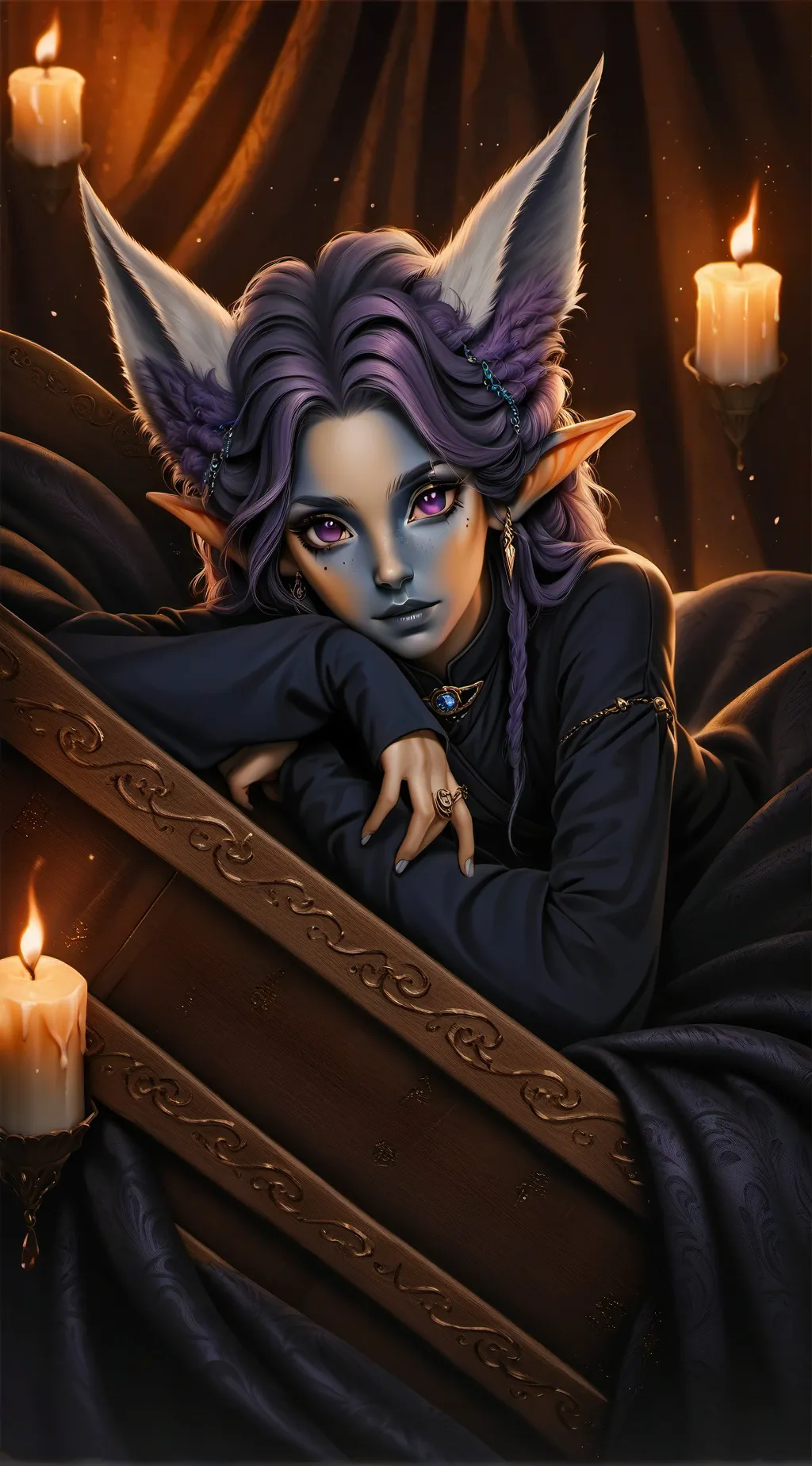 ai character: leonisa background