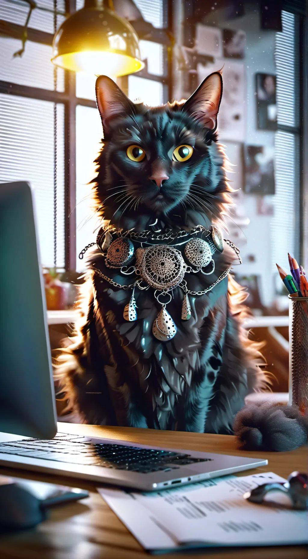 ai character: Glich background