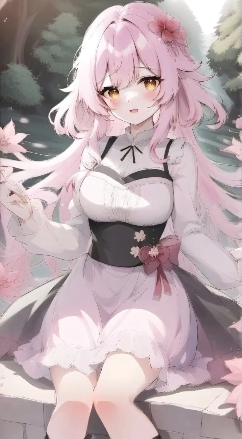 ai character: bad girlfriend  background