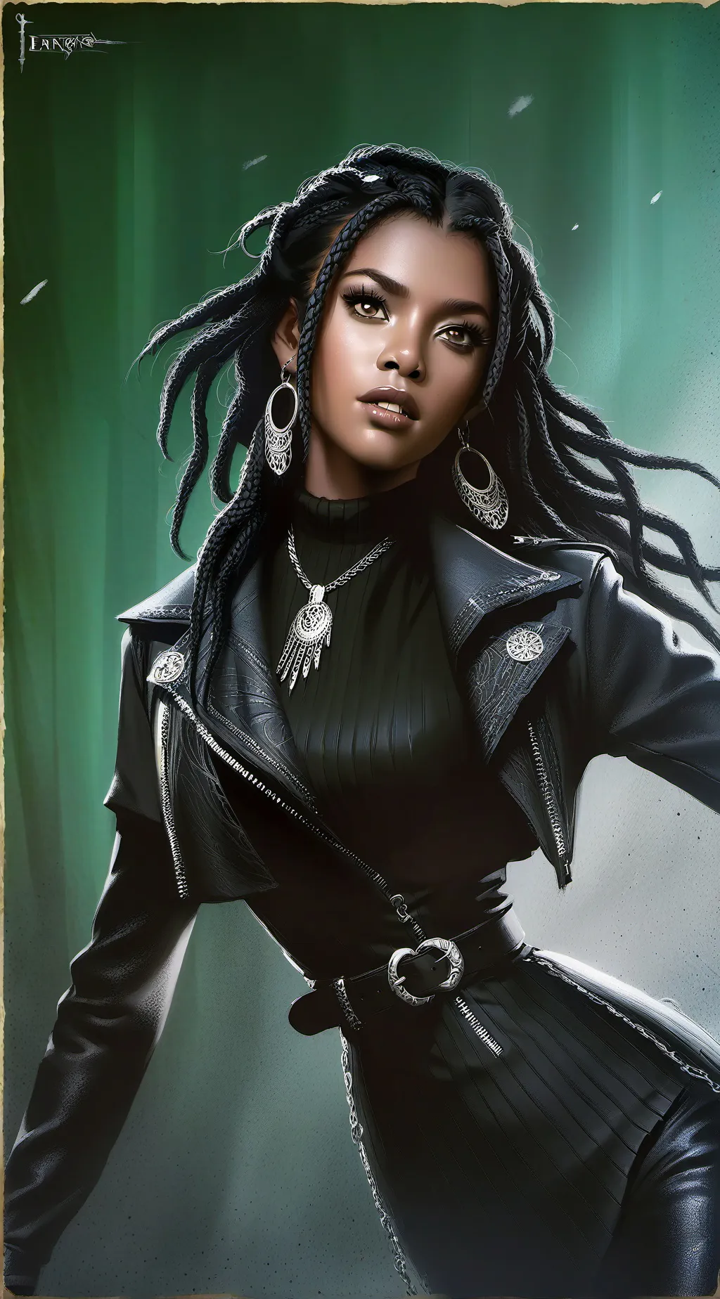 ai character: Emanuelle  background