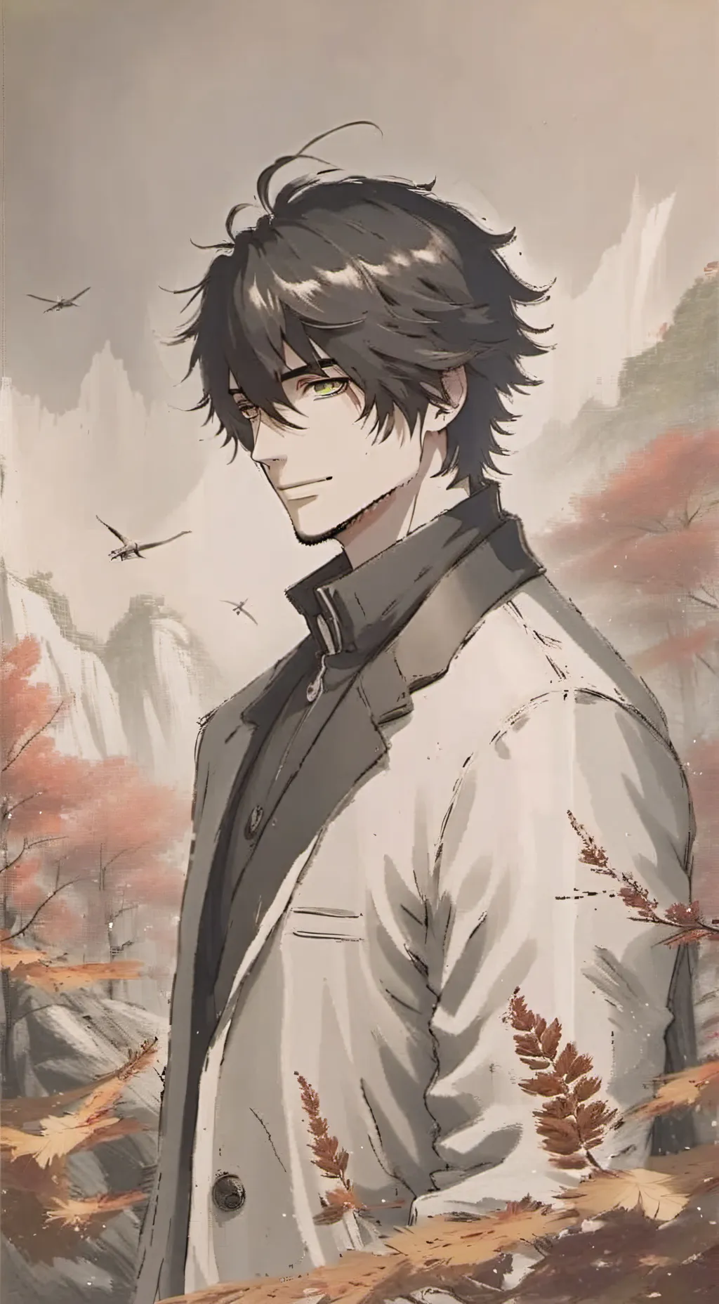 ai character: Family life drama background