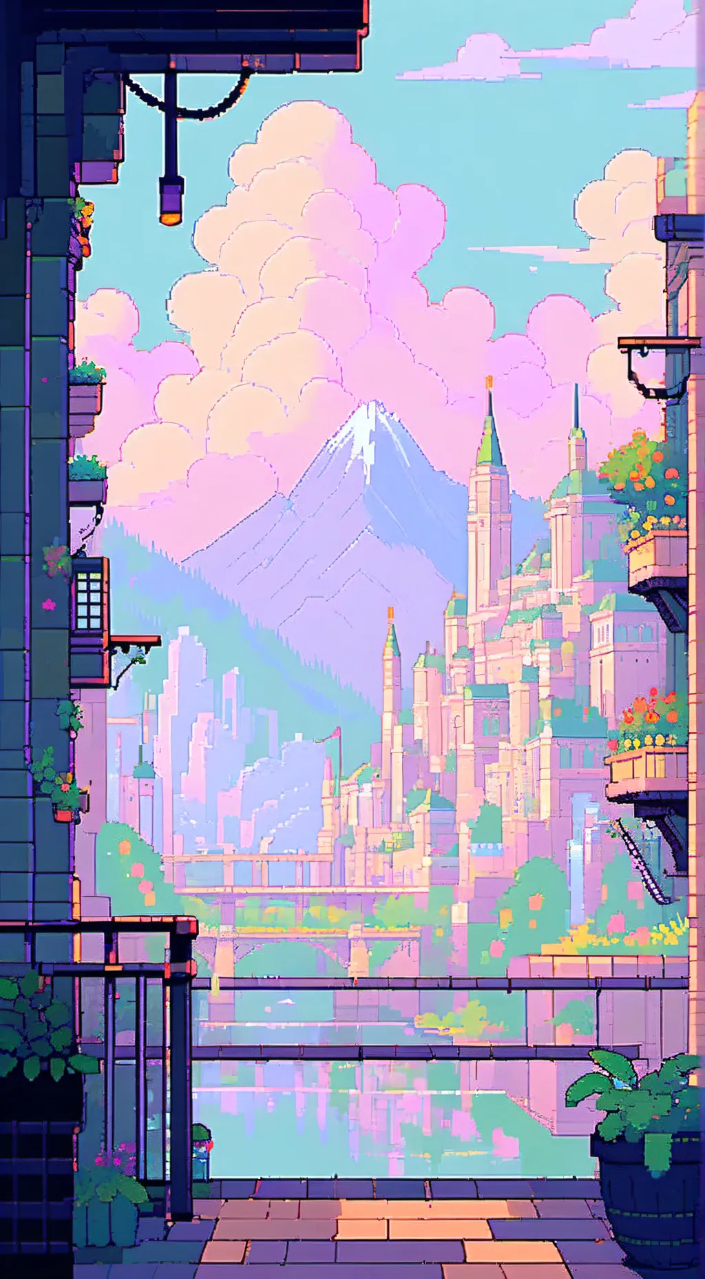 ai character: coal and pebble background