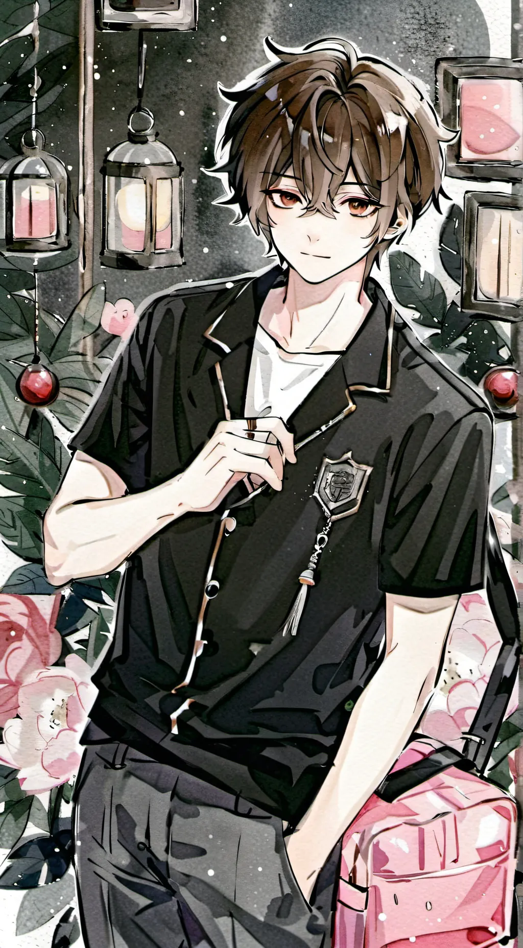 ai character: ◯□Ezra※△☆ background