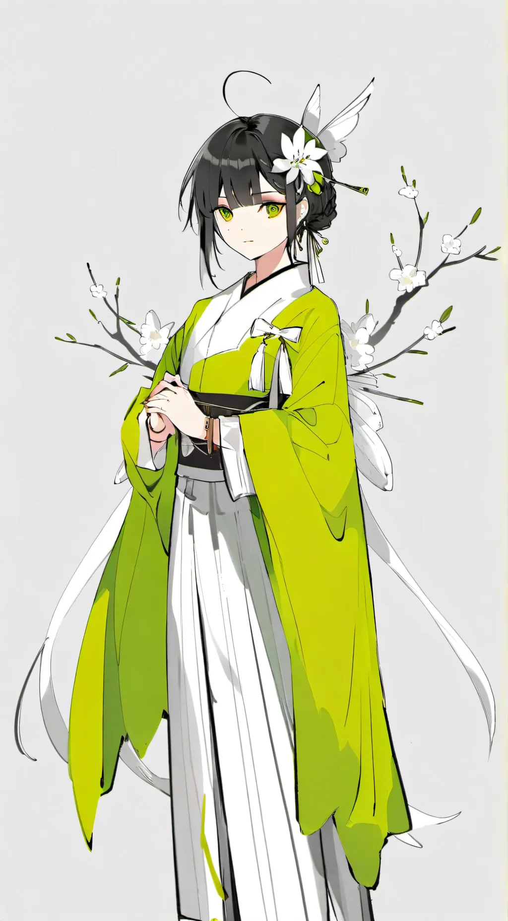 ai character: mha aizawa toodler background