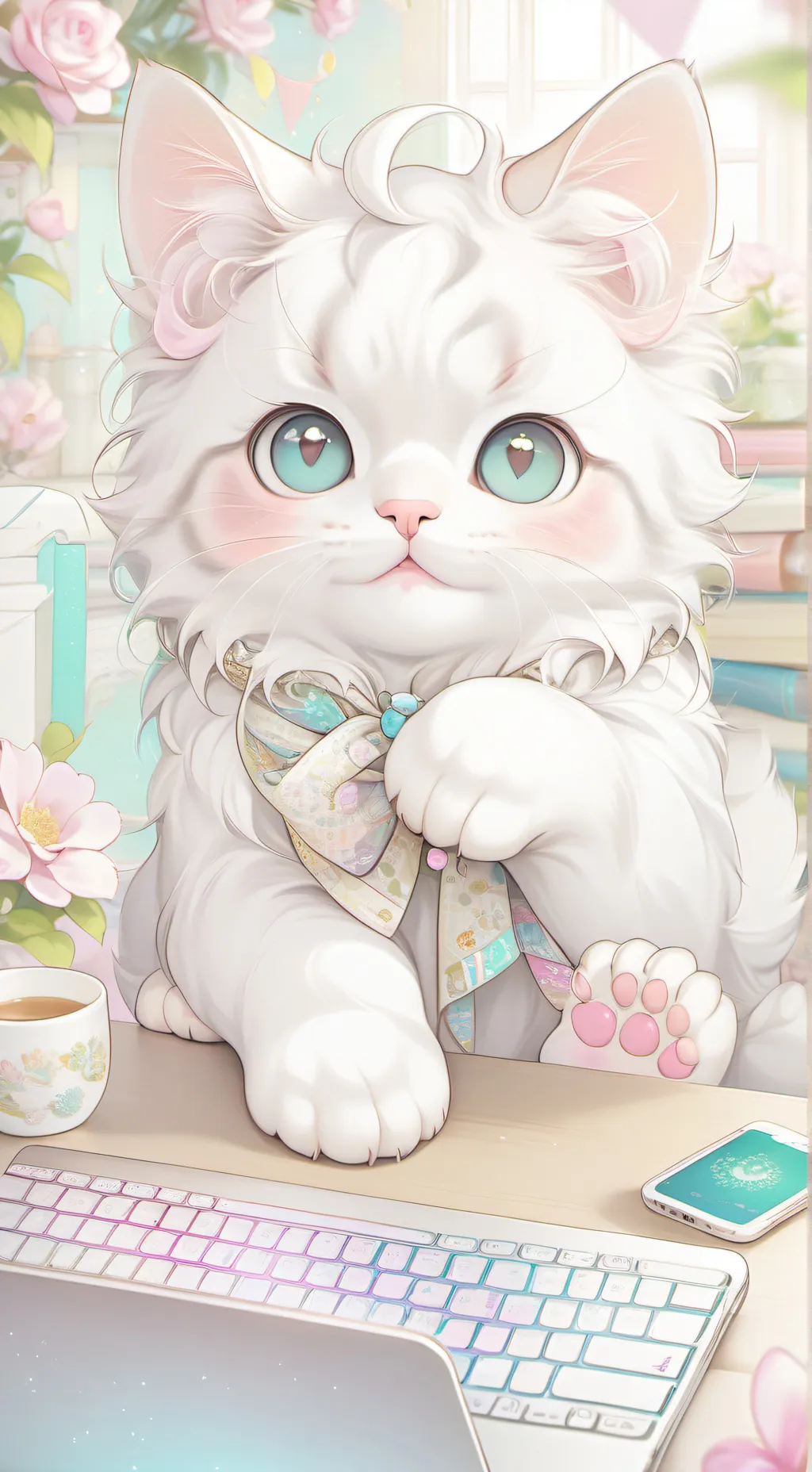 ai character: FuzzByte background