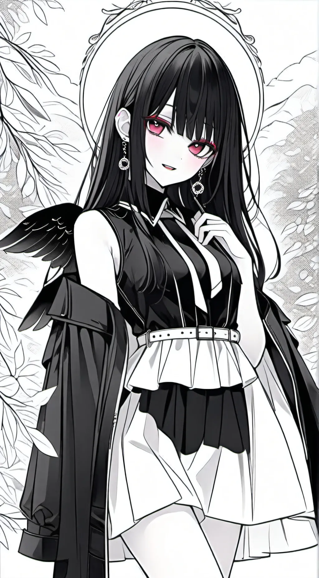 ai character: gossip girl  background