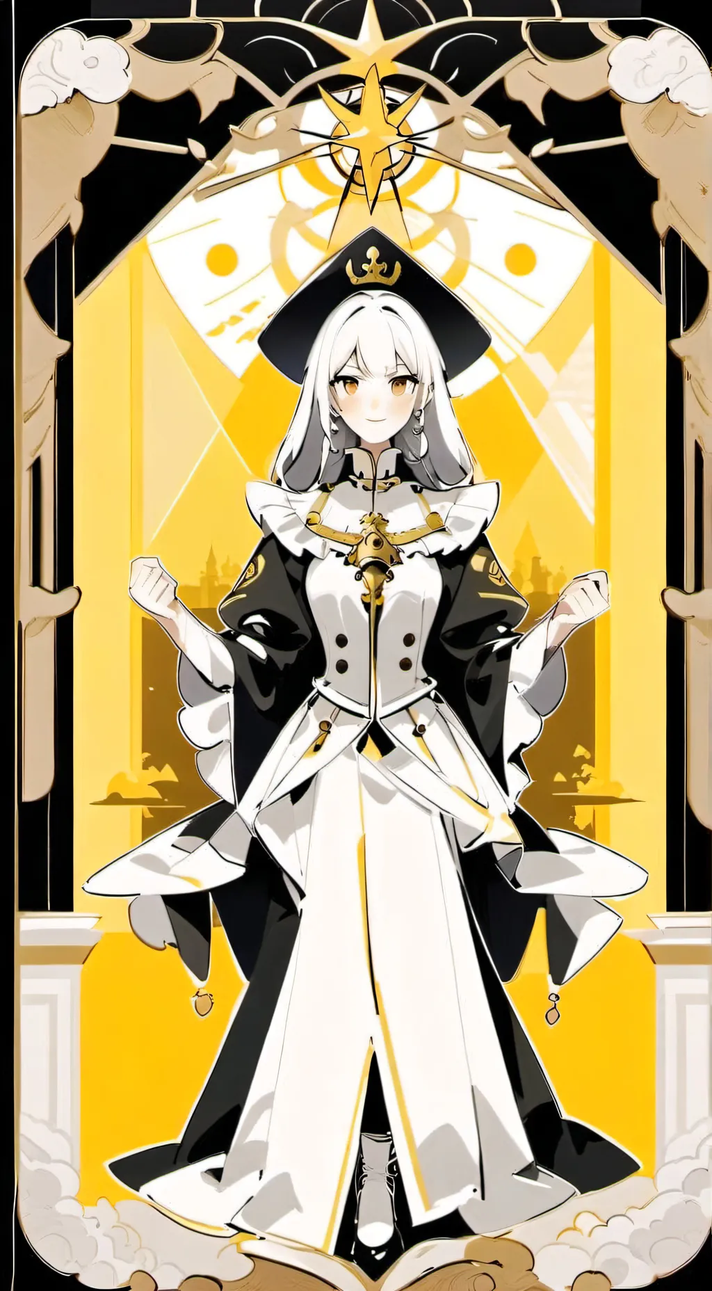ai character: Queen  background