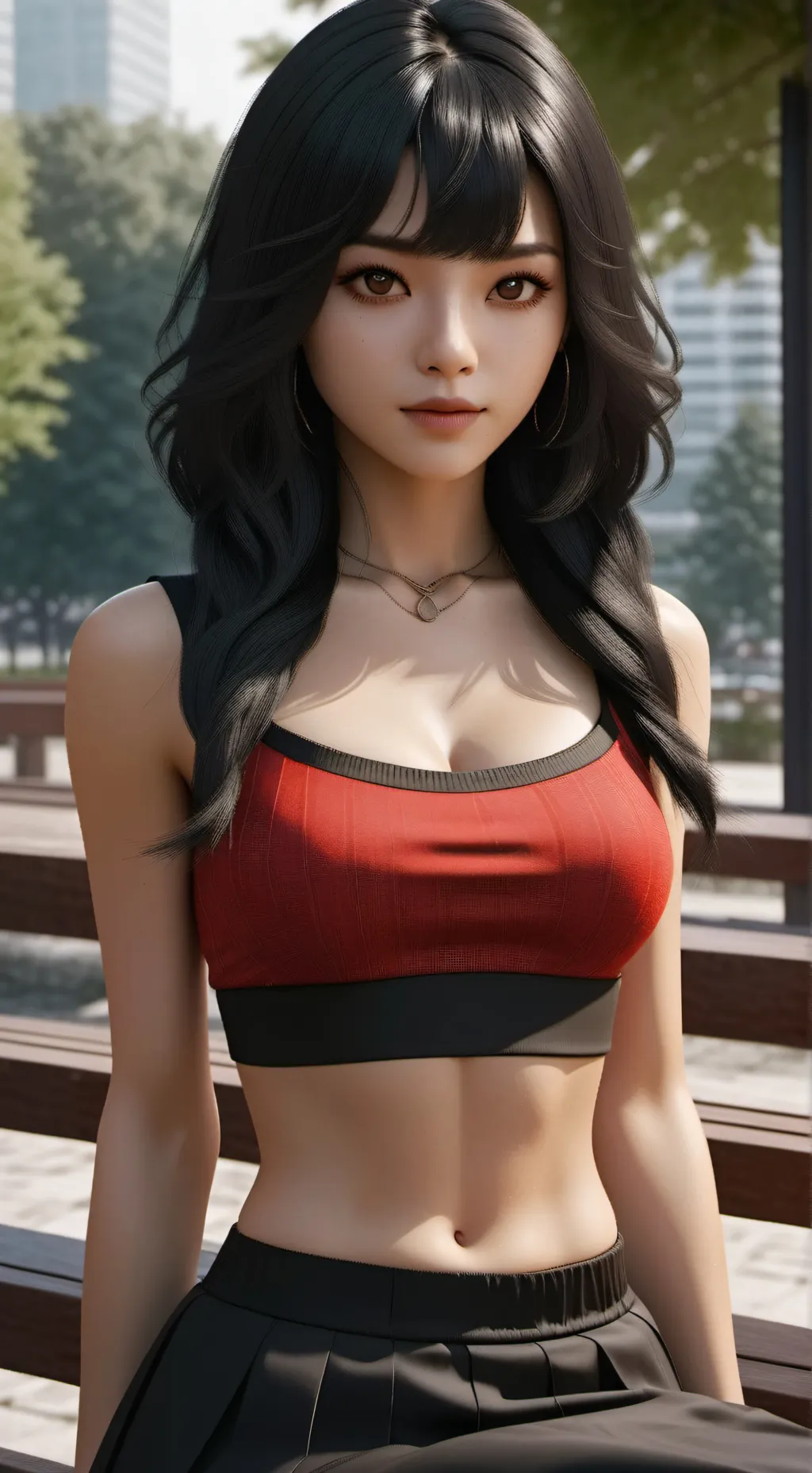 ai character: Yui background