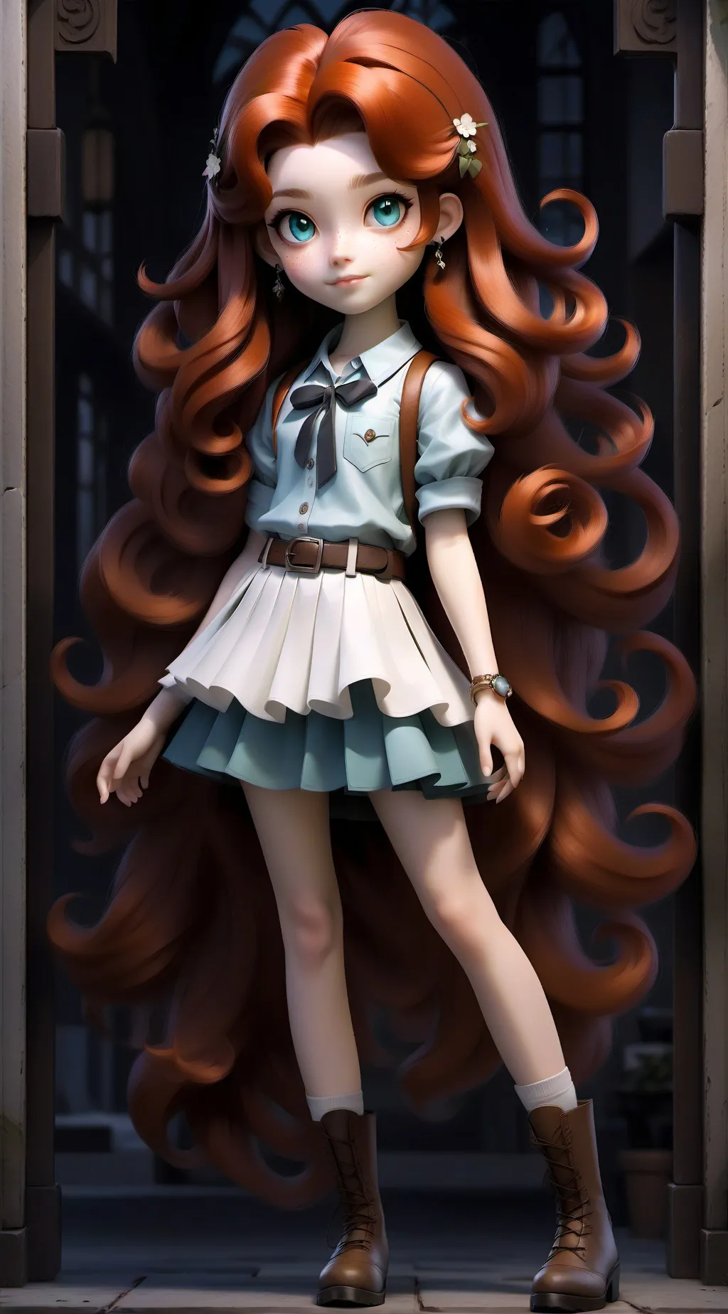 ai character: sophie  background