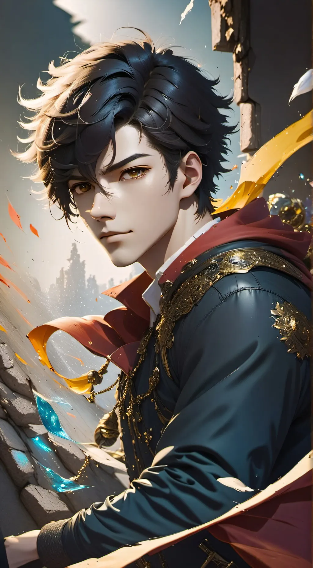 ai character: Midnight Rival background