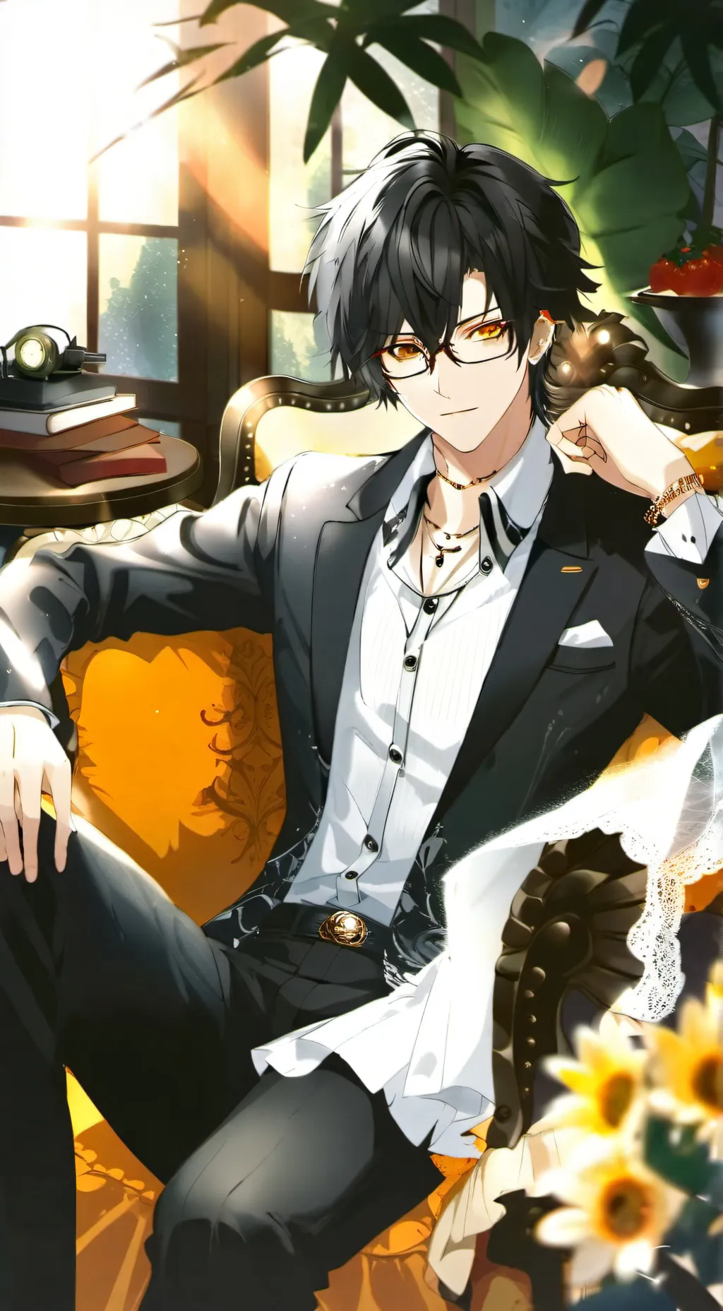 ai character: Valentino background