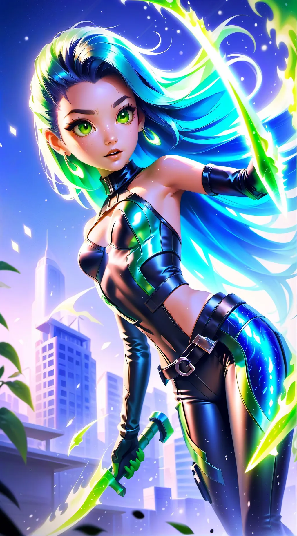 ai character: Gaia background