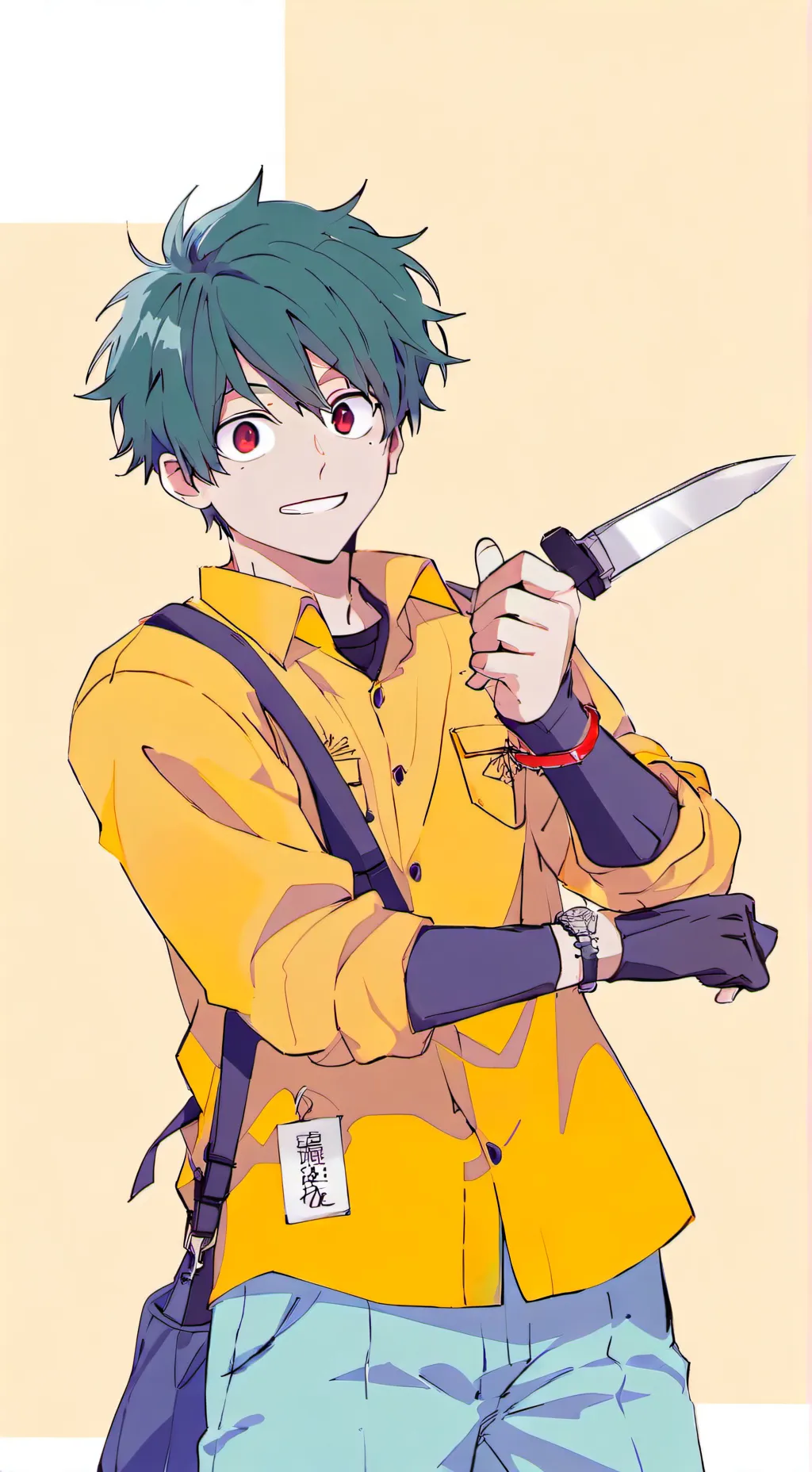 ai character: Deku's Mad.. background