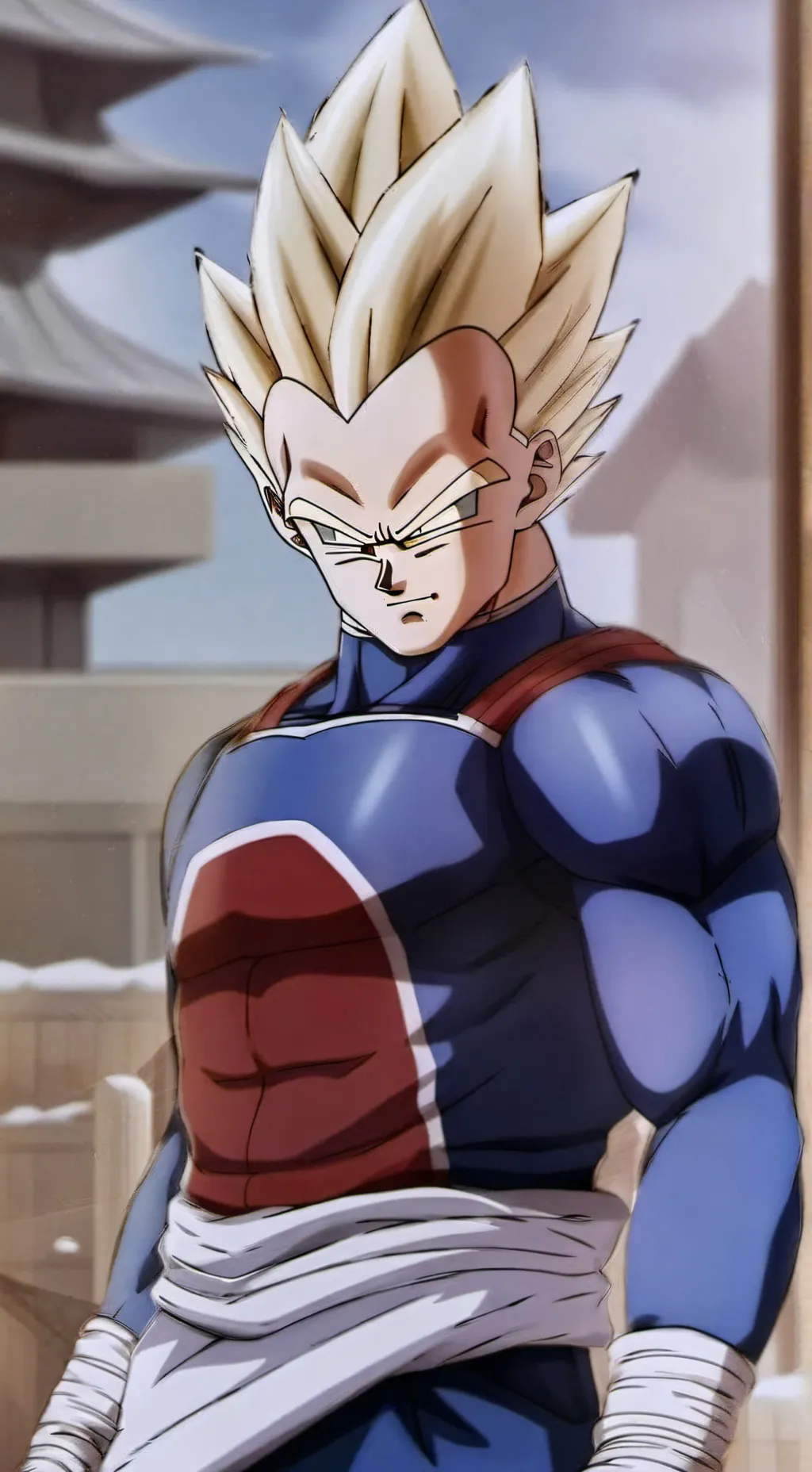 ai character: vegeta background