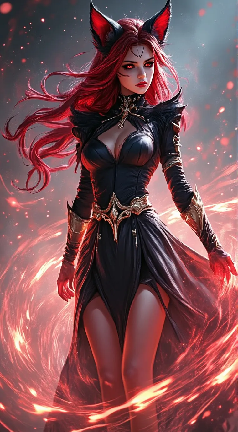 ai character: Valery  background