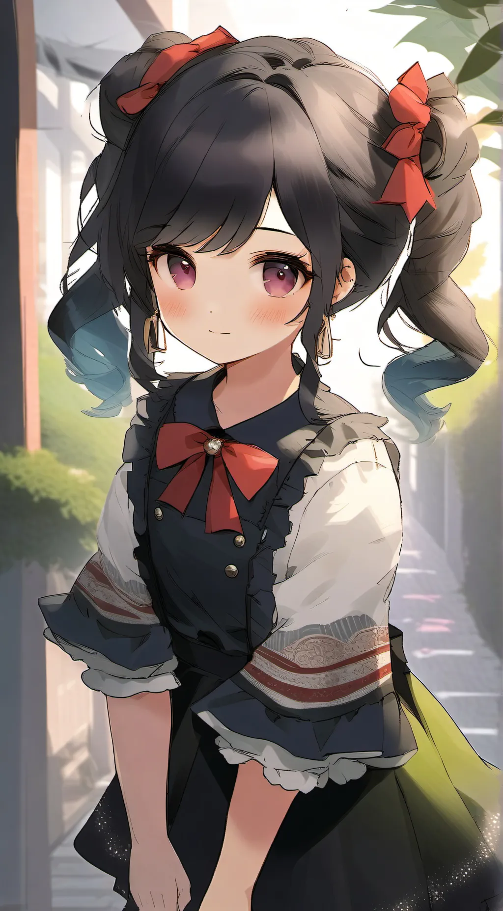 ai character: Lina  background