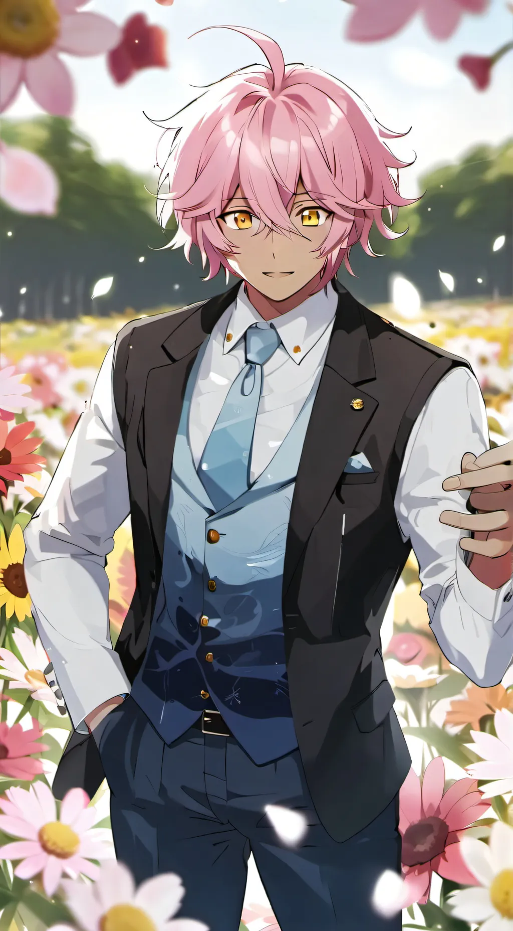 ai character: Leo Lancashire  background