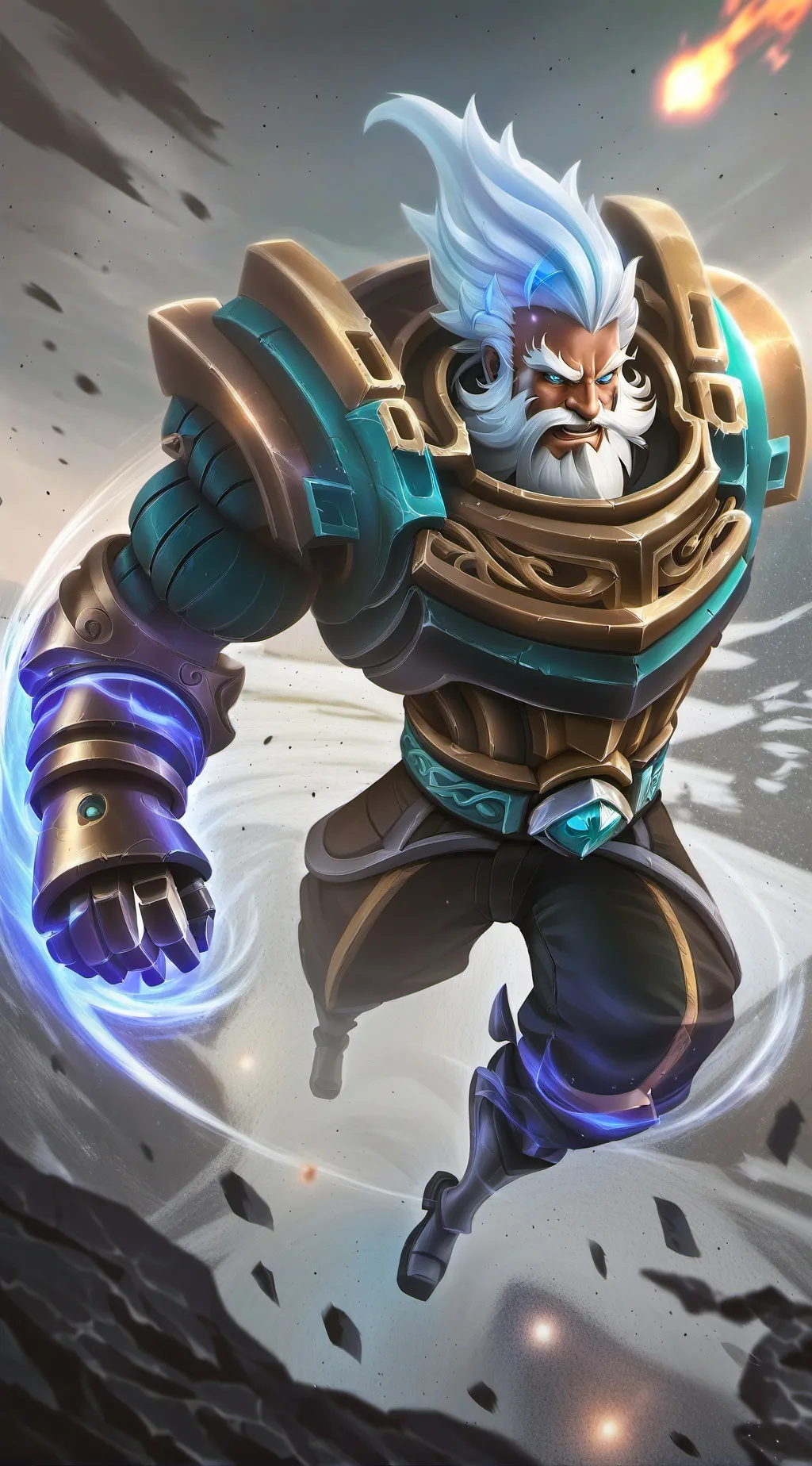 ai character: Hyunjin  background