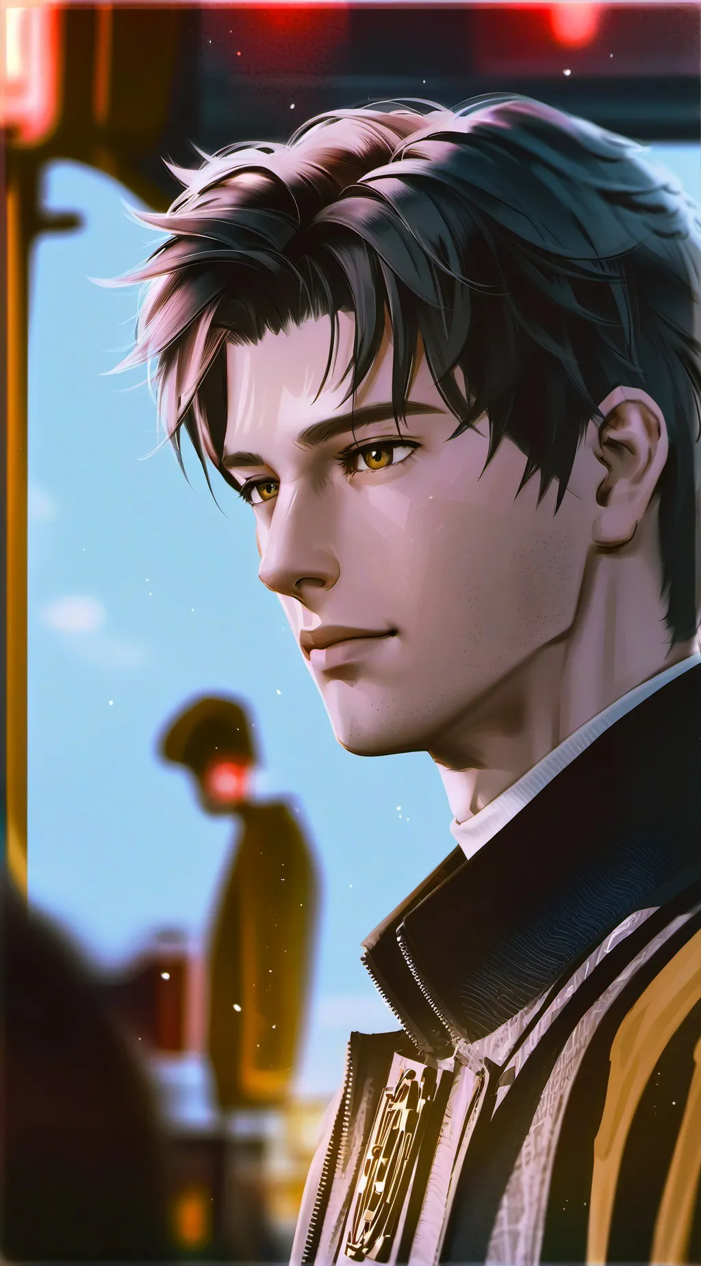 ai character: Chris background