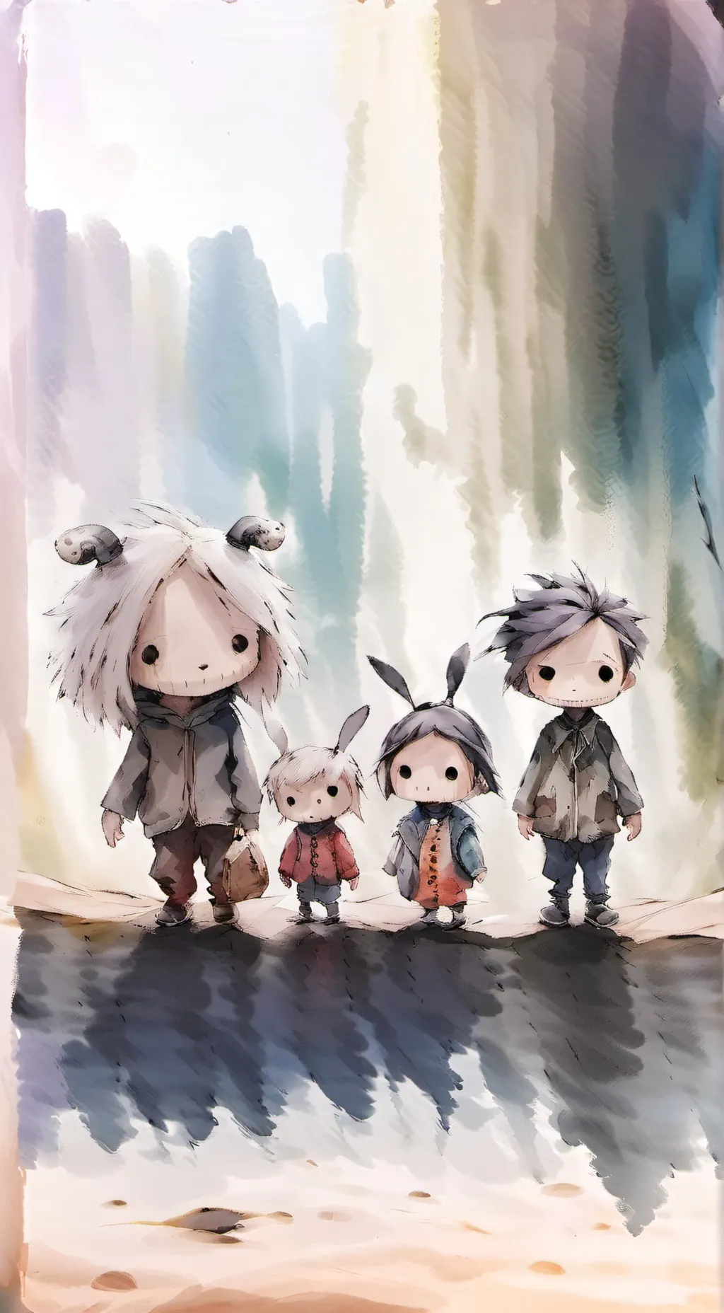 ai character: Nightmare crits^_^ background