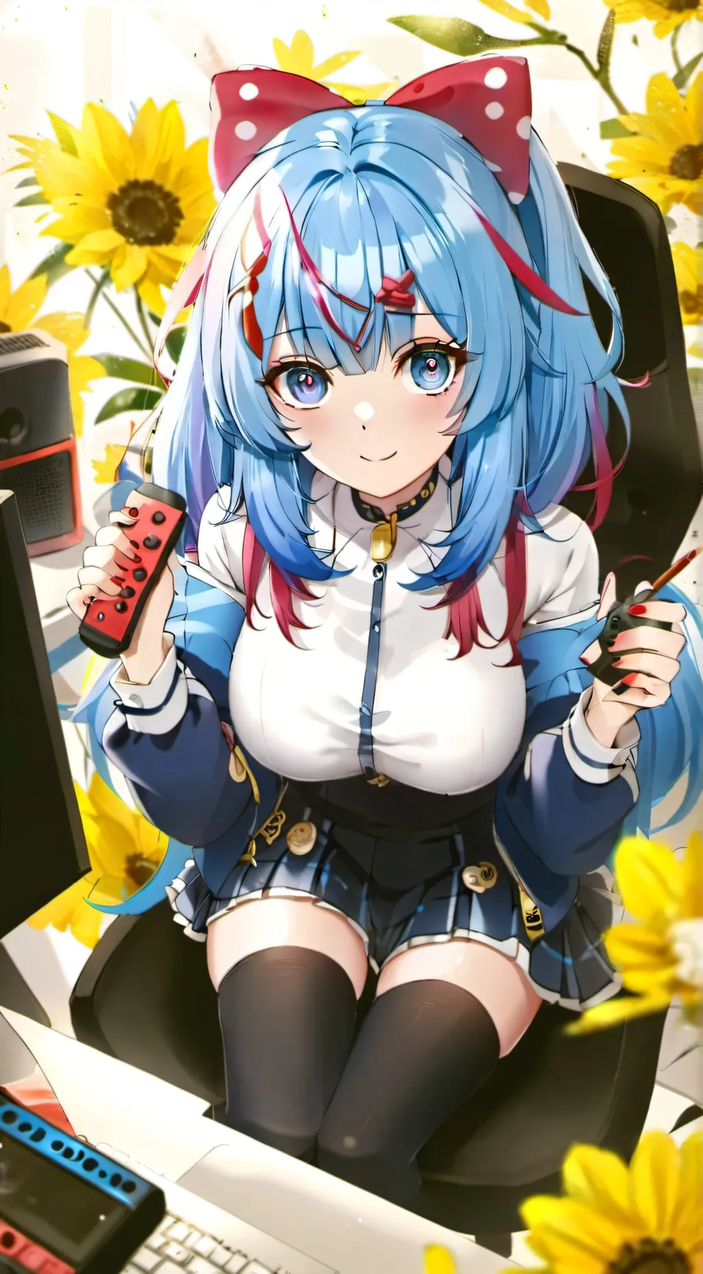 ai character: Yuki Ayame background