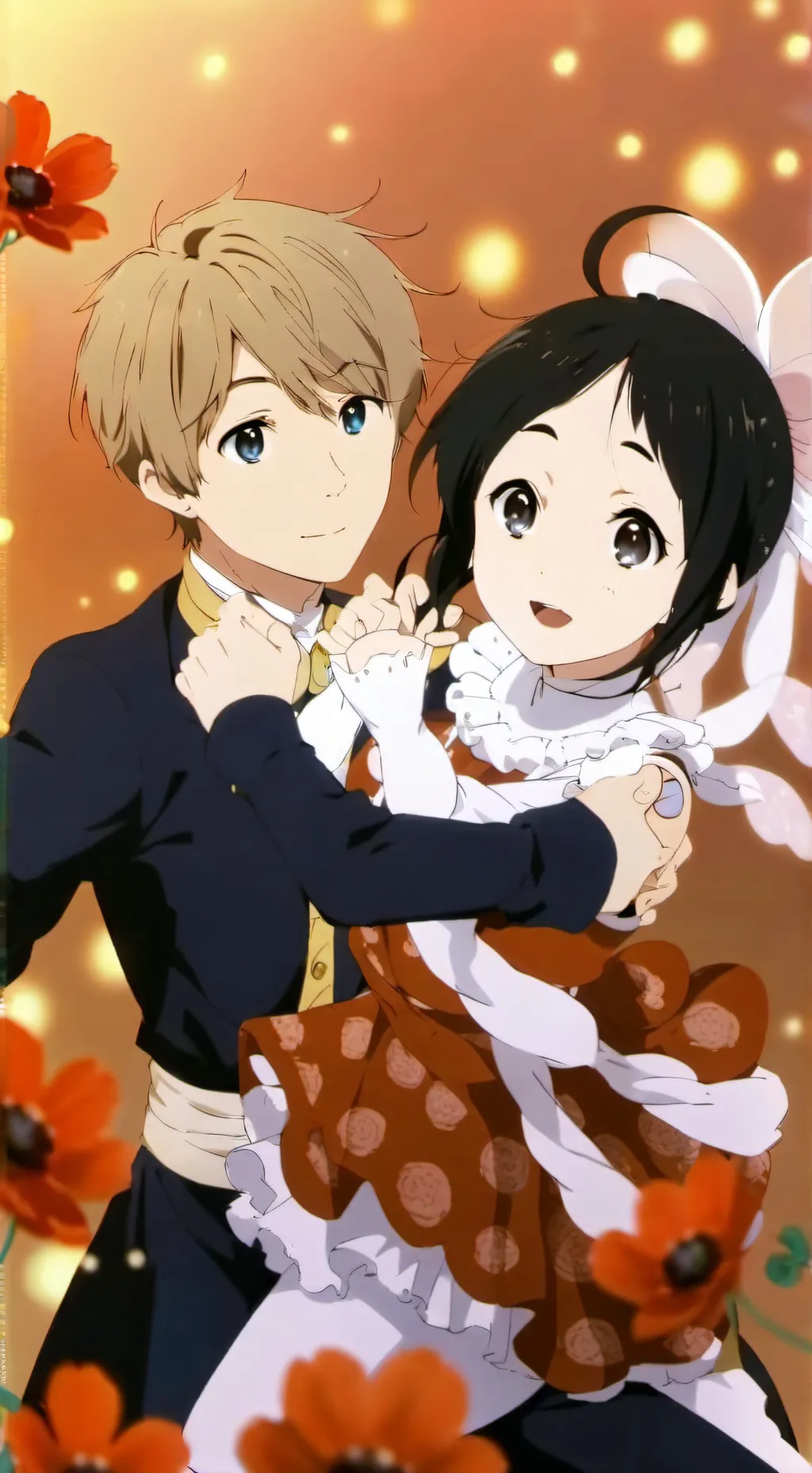 ai character: dandy world españo background