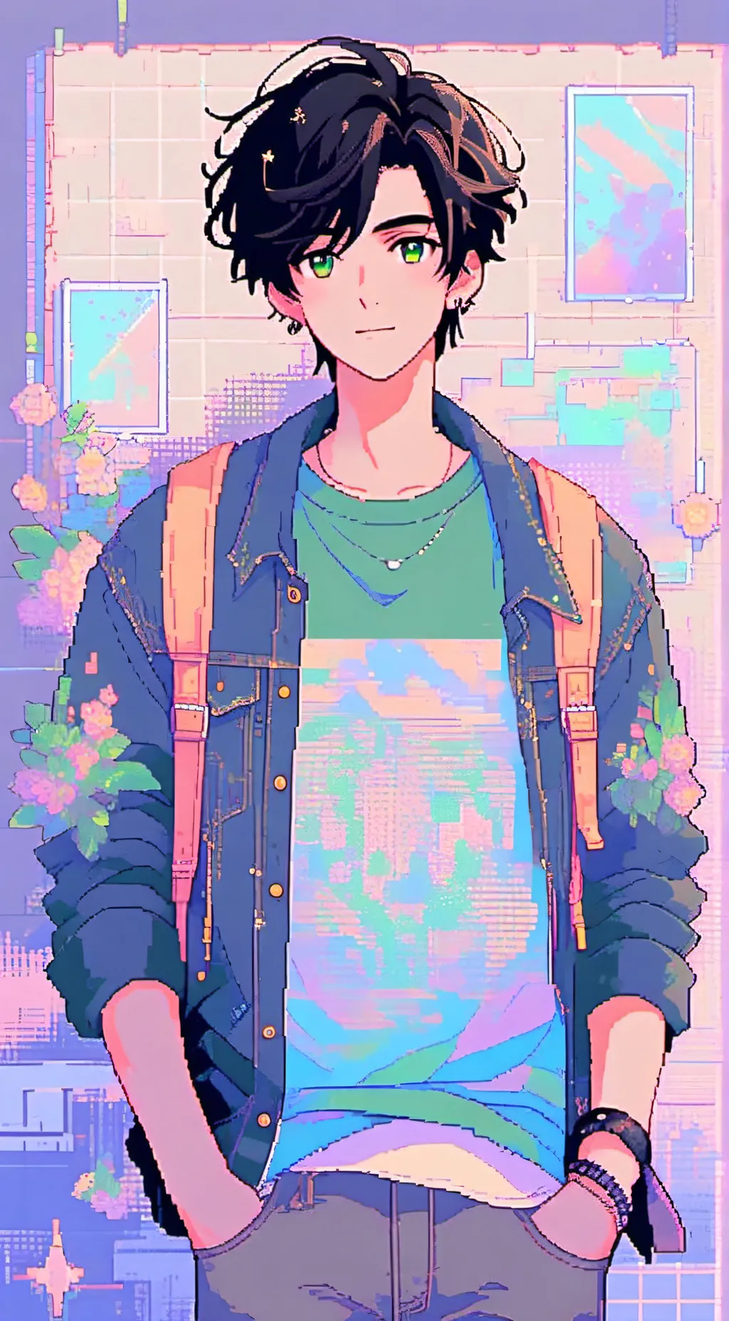 ai character: Michael  background