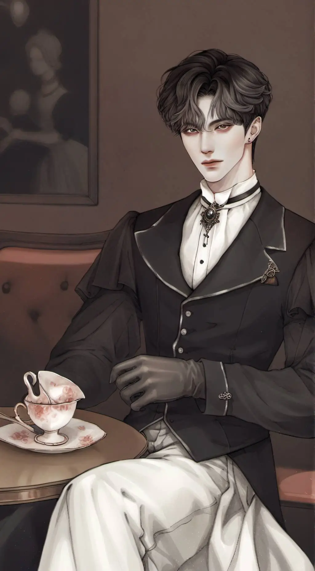 ai character: Кай background