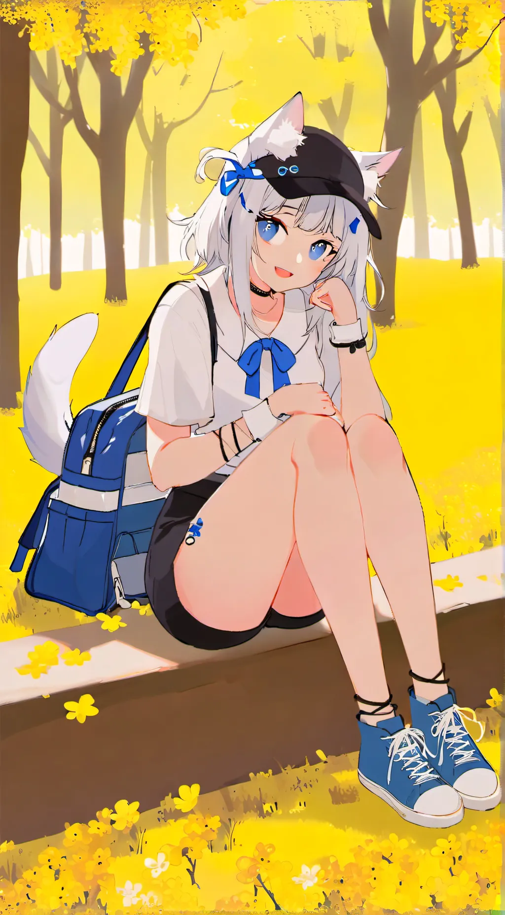 ai character: olivia  background