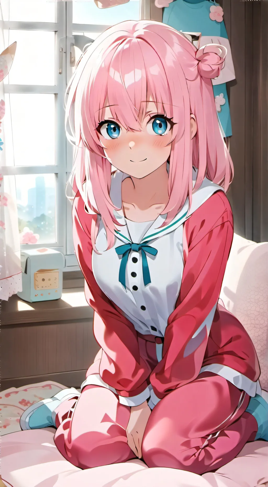 ai character: Luna background