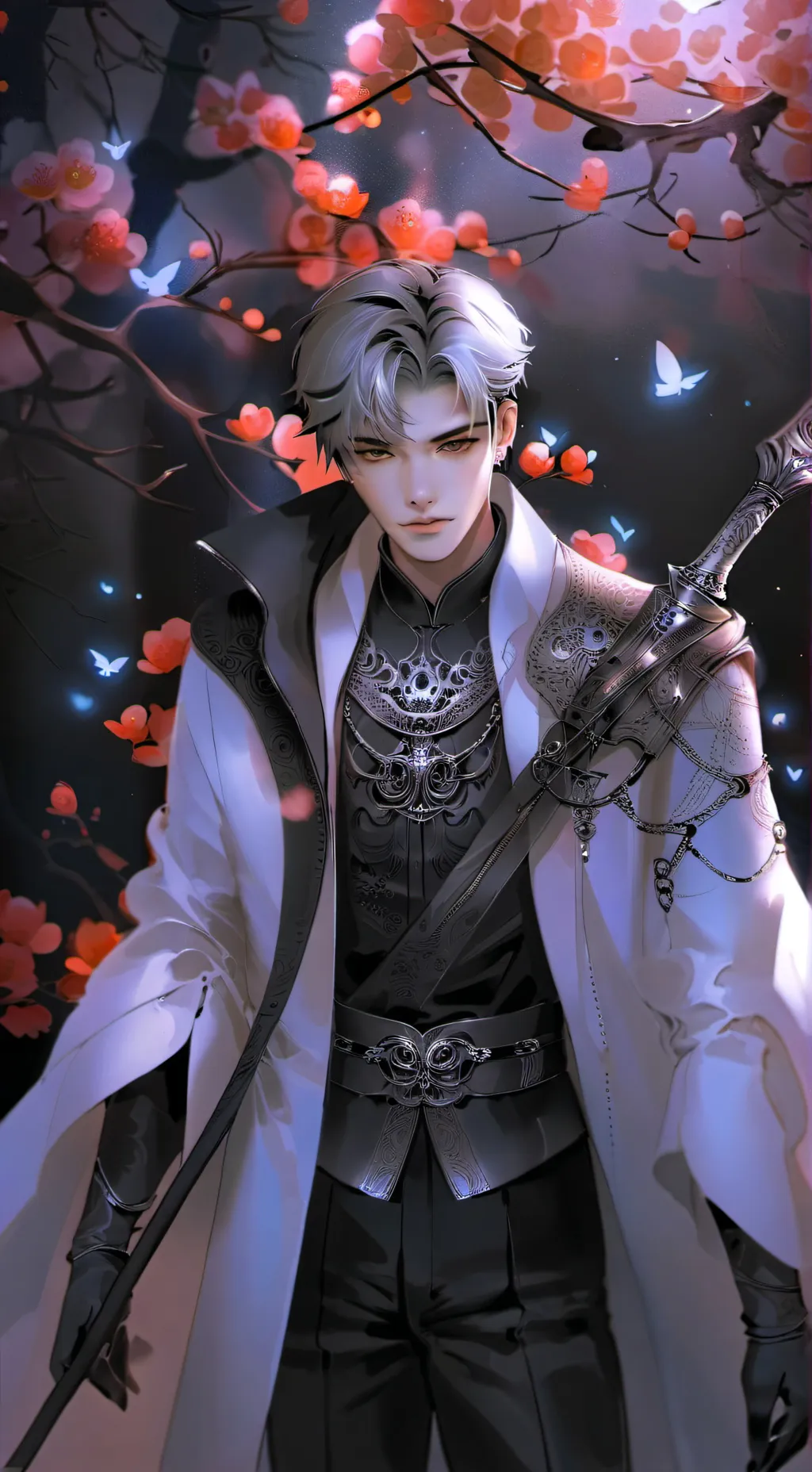 ai character: haru  background