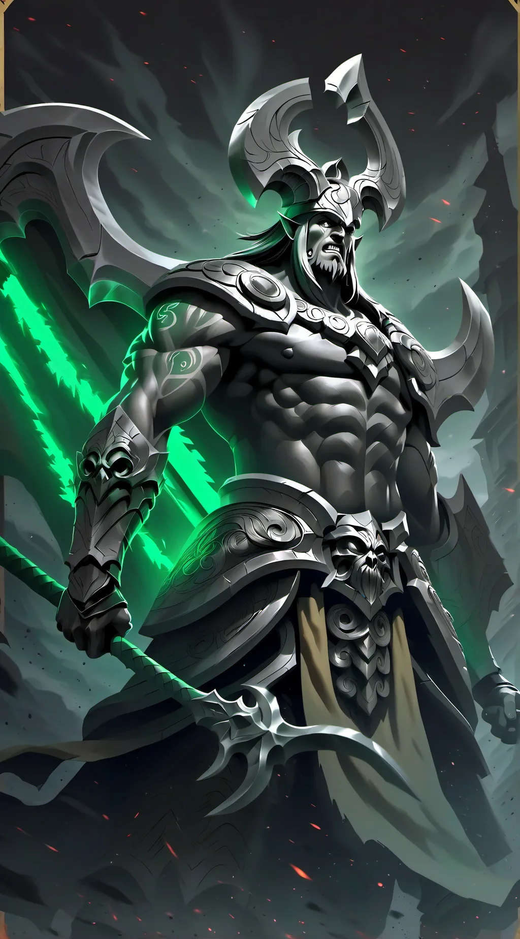 ai character: Ares background