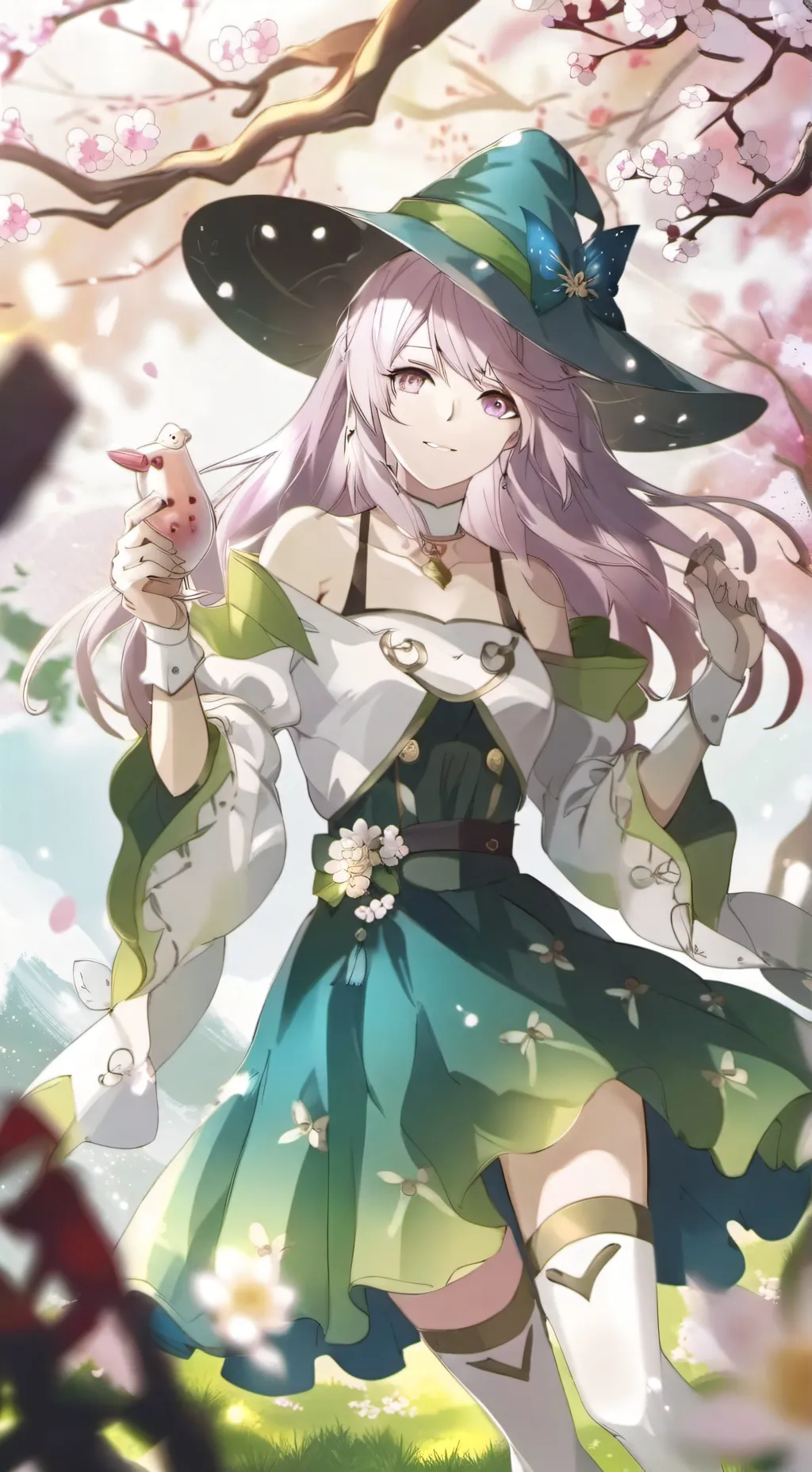 ai character: 🌸Ari🌸 background