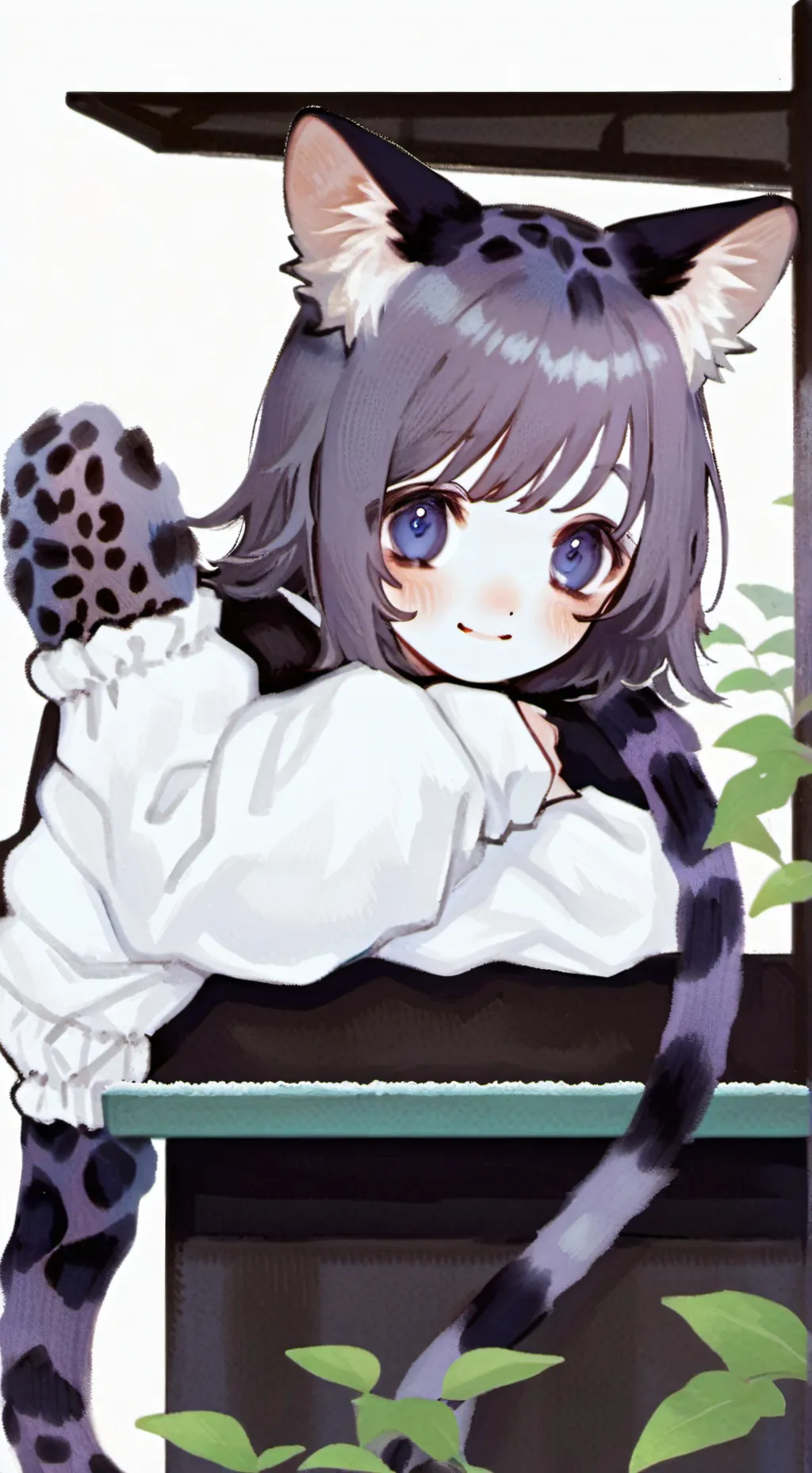 ai character: Leopardina the Tree Climber background