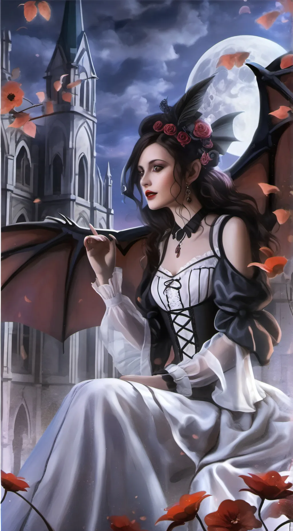 ai character: vamp background