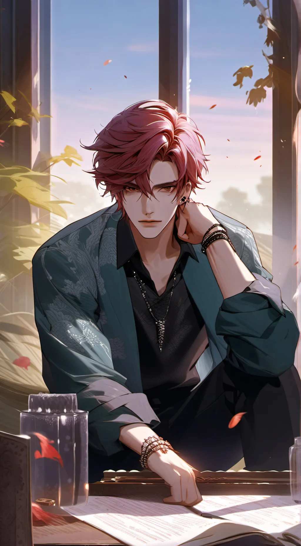 ai character: Ethan background