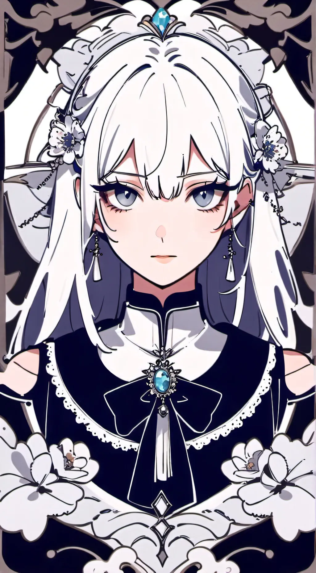 ai character: mina background