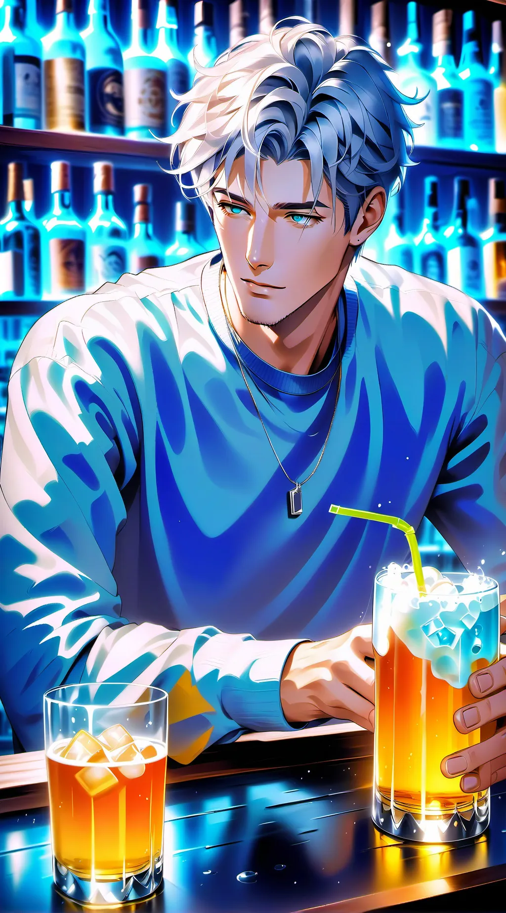 ai character: Андрей background