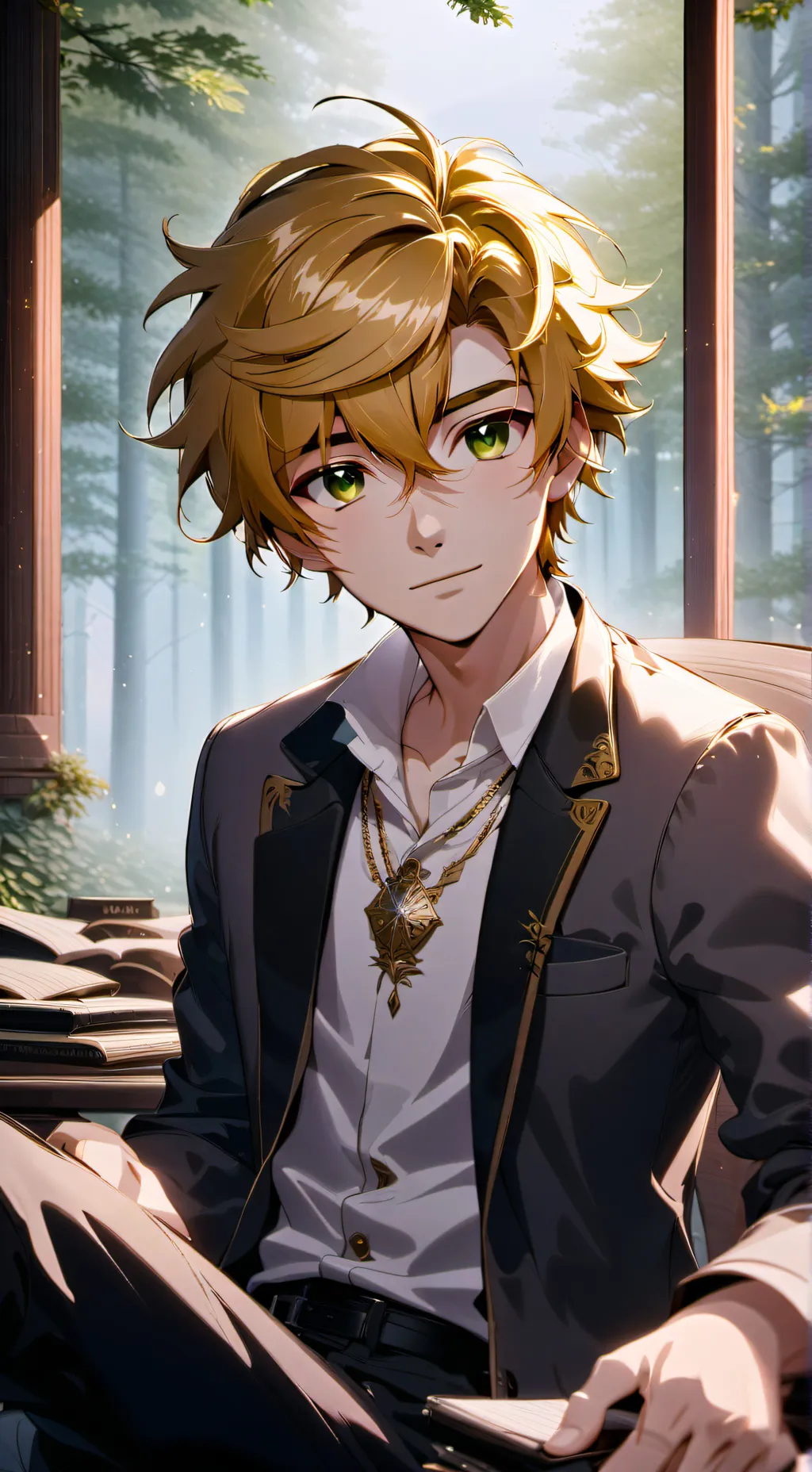 ai character: Kaïto background