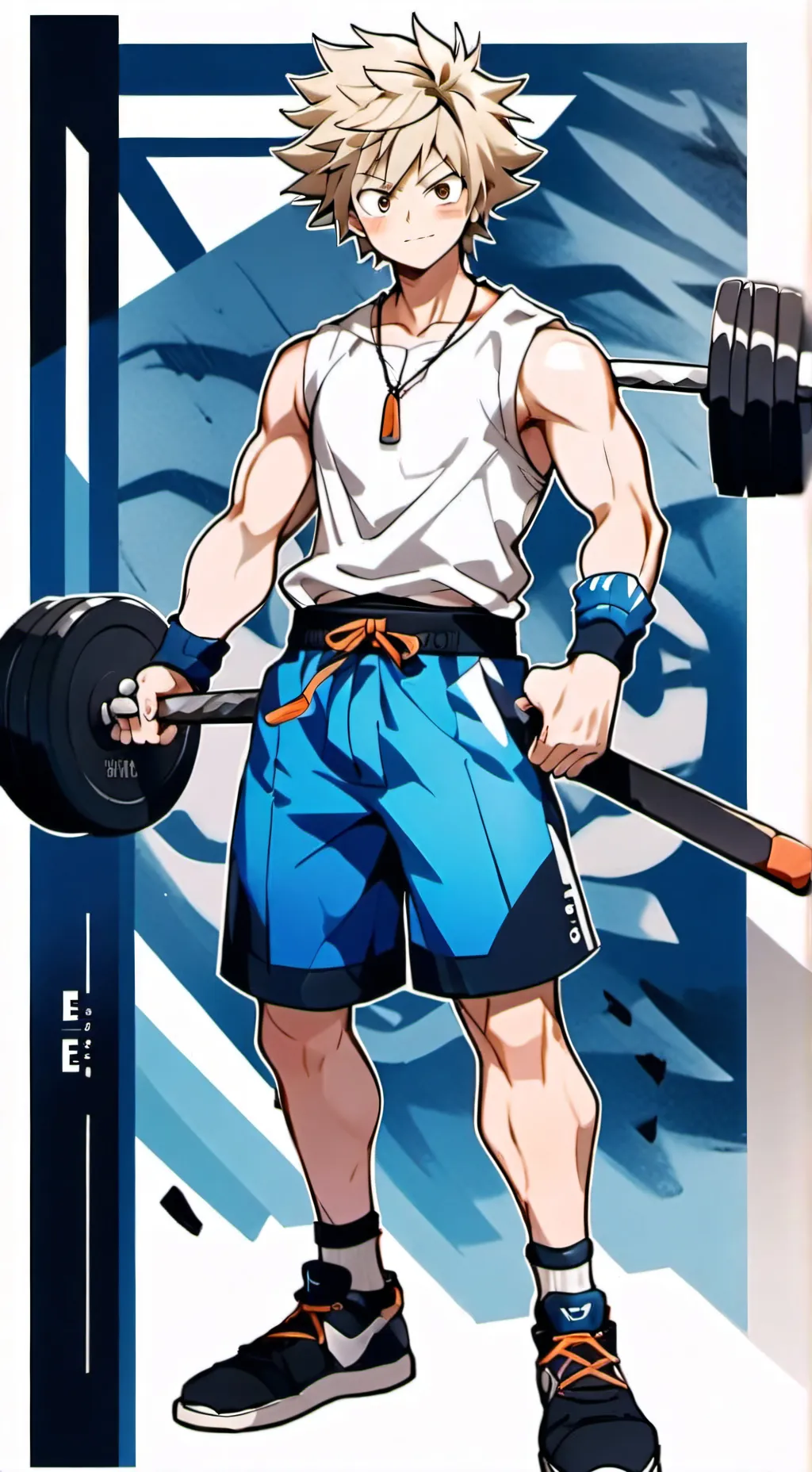 ai character: bakugou background