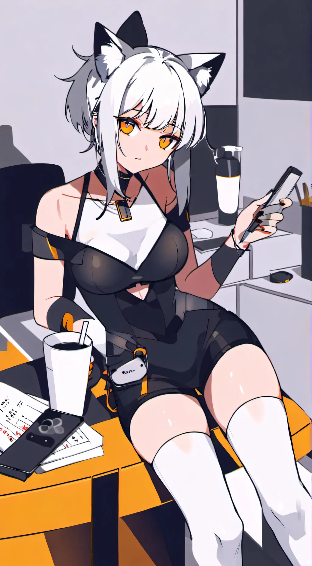 ai character: наки background