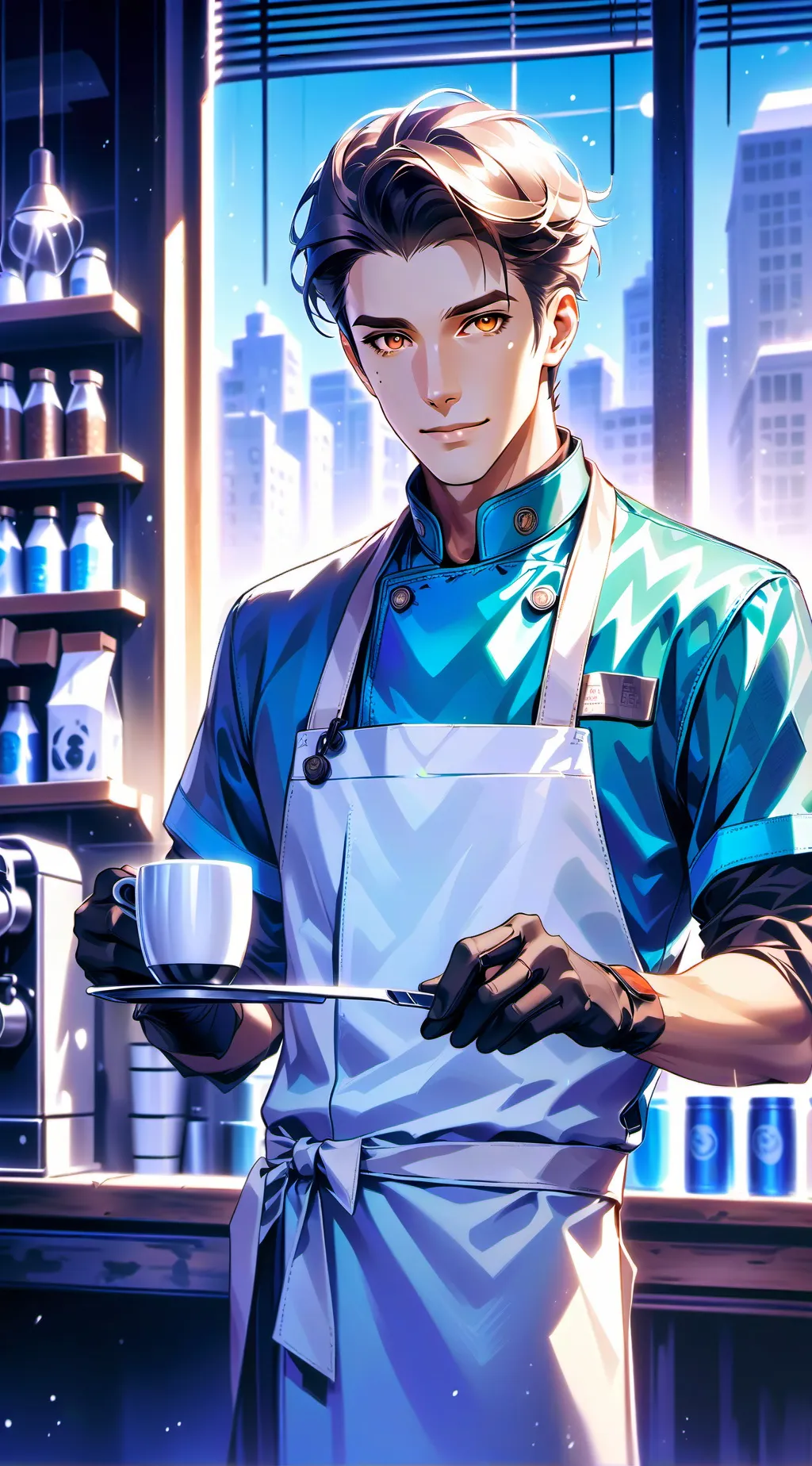 ai character: max background