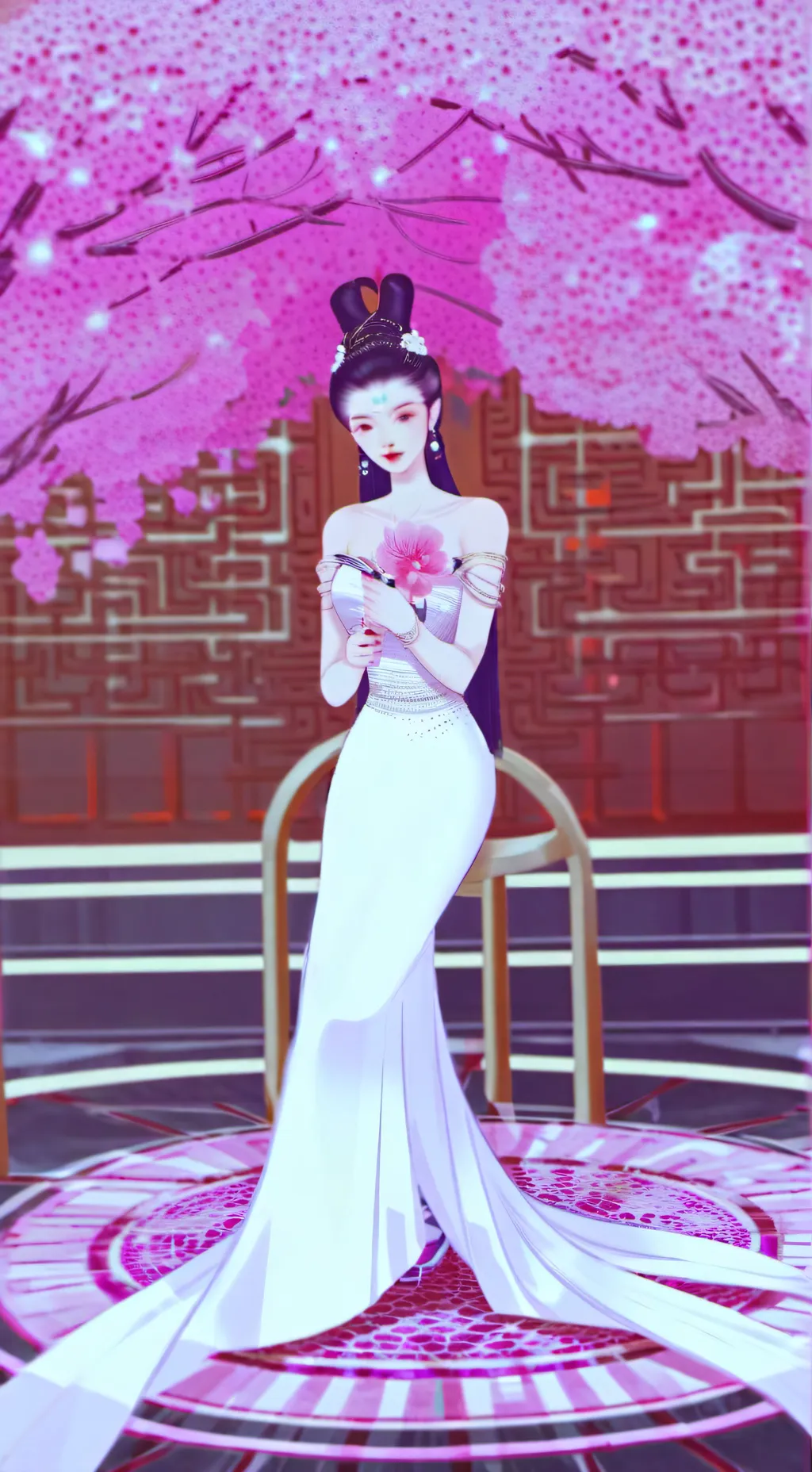 ai character: camile background