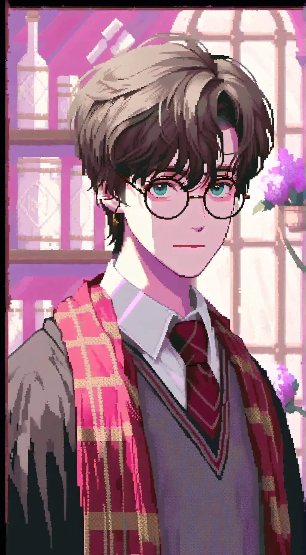 ai character: harry potter background